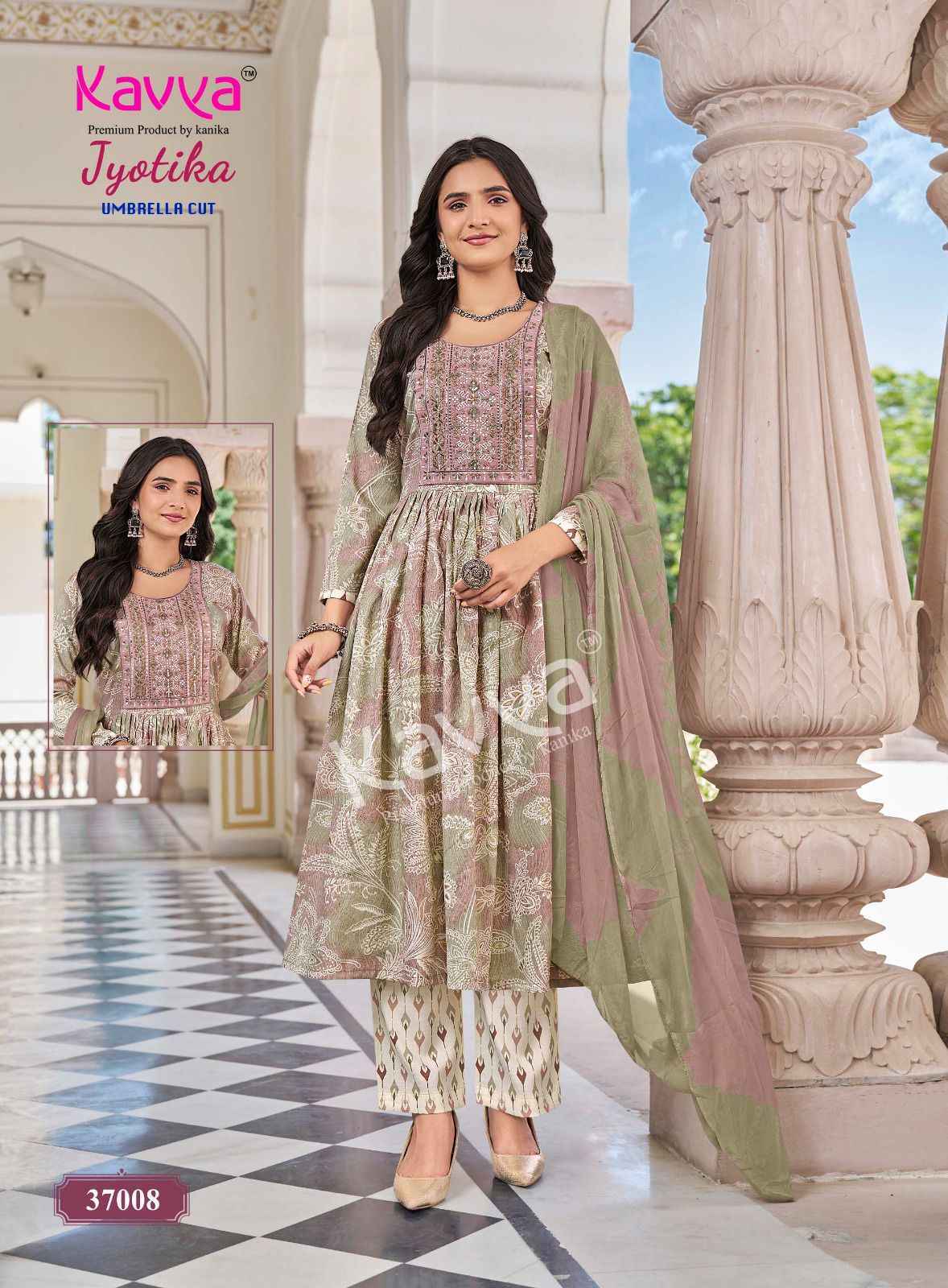 Kavya Jyotika Vol 37 New Catalogue Wholesale Price ( 10 Pcs Catalogue )