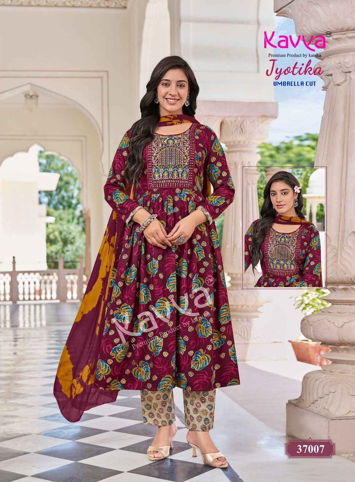 Kavya Jyotika Vol 37 New Catalogue Wholesale Price ( 10 Pcs Catalogue )