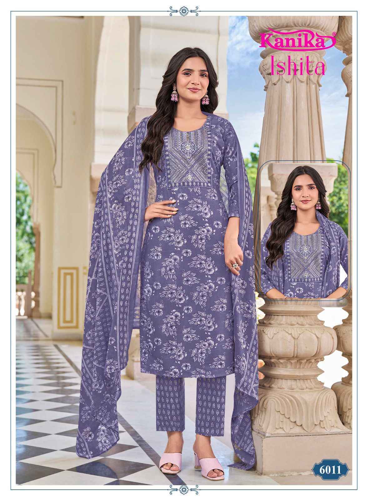 Kavya Kanika Ishita Vol 6 Cotton Kurti Combo Set _ Surat Wholesale Market Price ( 12 Pcs Catalog )