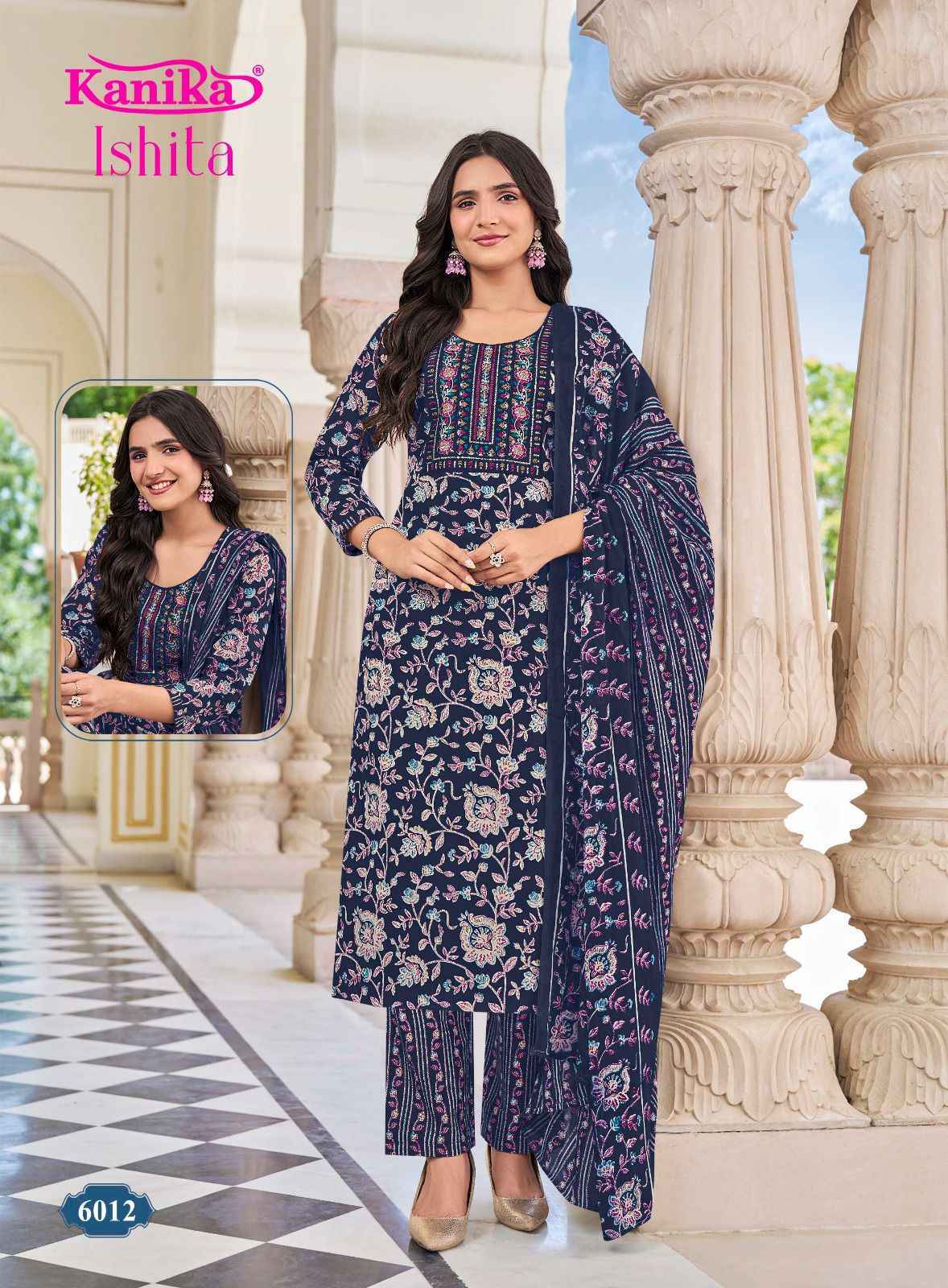 Kavya Kanika Ishita Vol 6 Cotton Kurti Combo Set _ Surat Wholesale Market Price ( 12 Pcs Catalog )