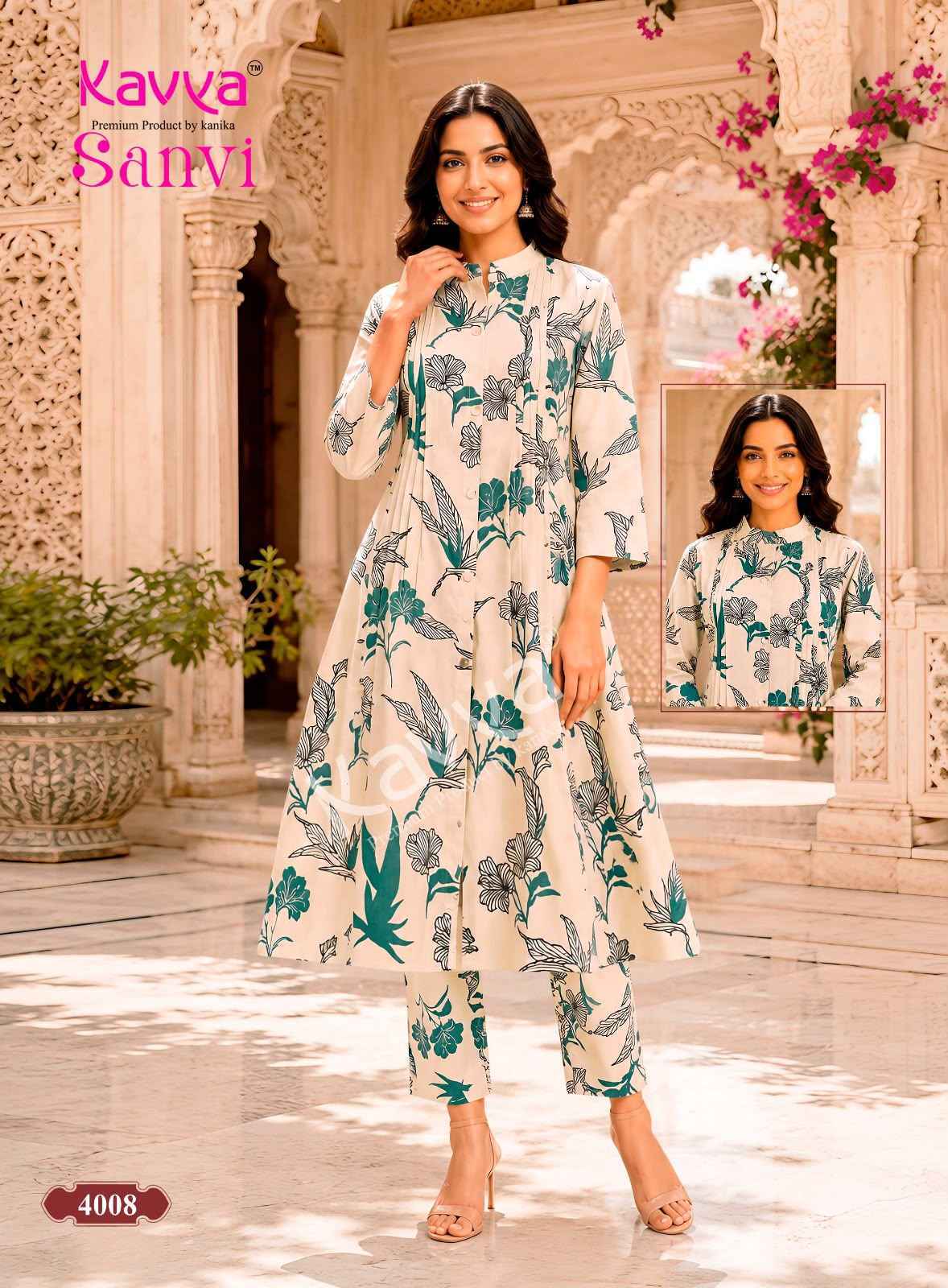 Kavya Sanvi Vol 4 Cotton Co Ord Set Wholesale Price ( 10 pcs Catalogue )