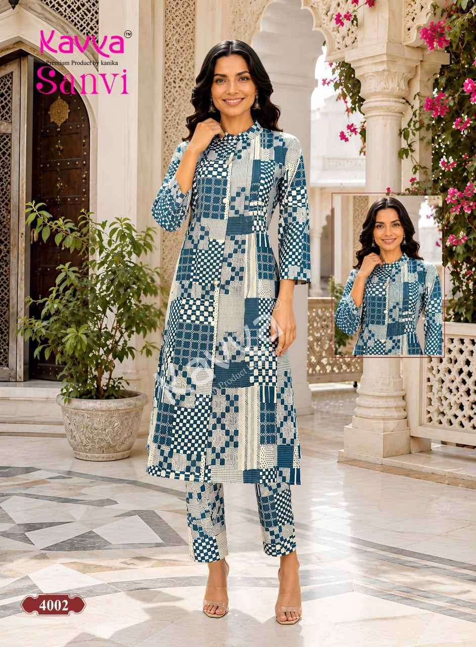 Kavya Sanvi Vol 4 Cotton Co Ord Set Wholesale Price ( 10 pcs Catalogue )