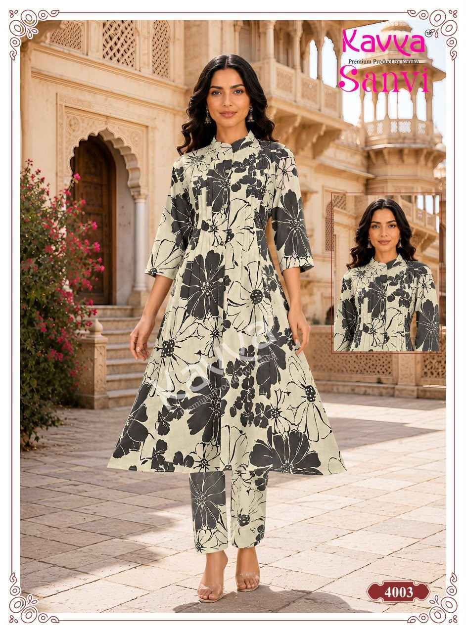 Kavya Sanvi Vol 4 Cotton Co Ord Set Wholesale Price ( 10 pcs Catalogue )