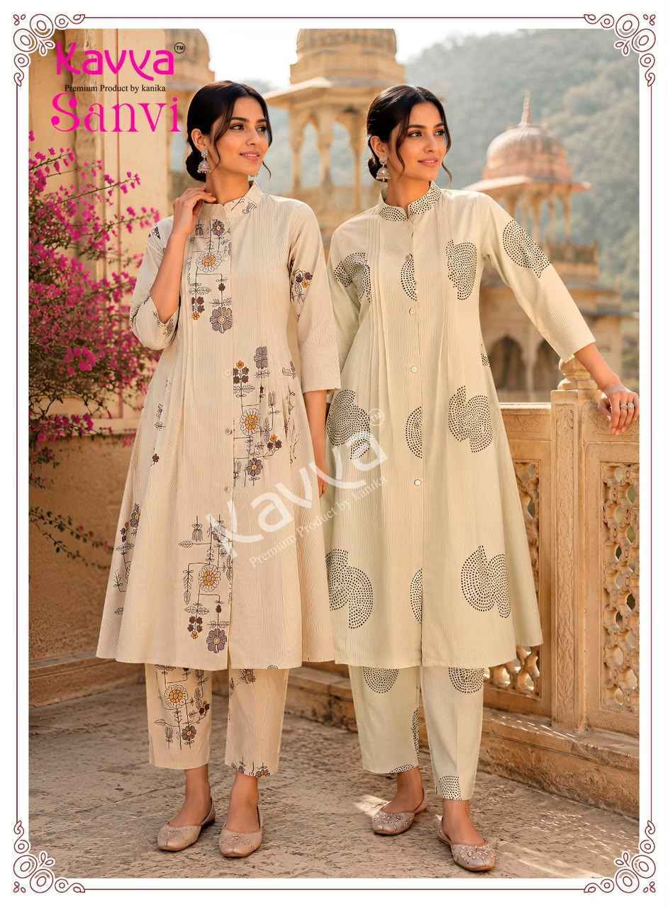 Kavya Sanvi Vol 4 Cotton Co Ord Set Wholesale Price ( 10 pcs Catalogue )