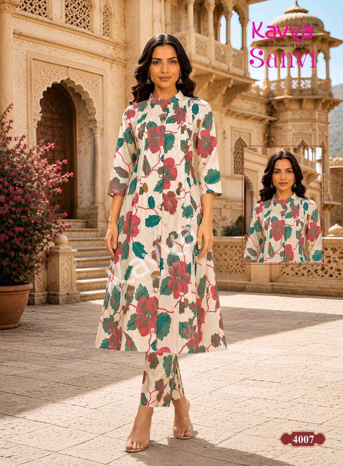 Kavya Sanvi Vol 4 Cotton Co Ord Set Wholesale Price ( 10 pcs Catalogue )