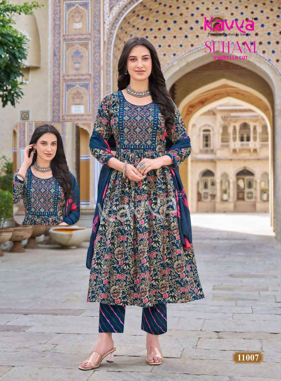 Kavya Suhani Vol 11 Readymade Suits Wholesale Price ( 10 Pcs Catalogue )
