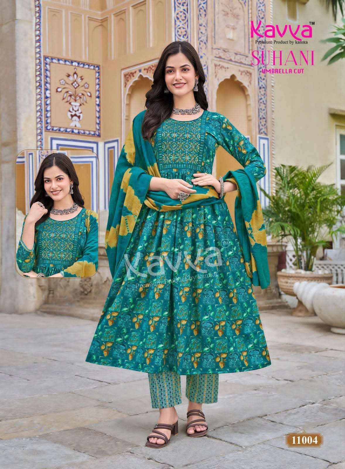 Kavya Suhani Vol 11 Readymade Suits Wholesale Price ( 10 Pcs Catalogue )