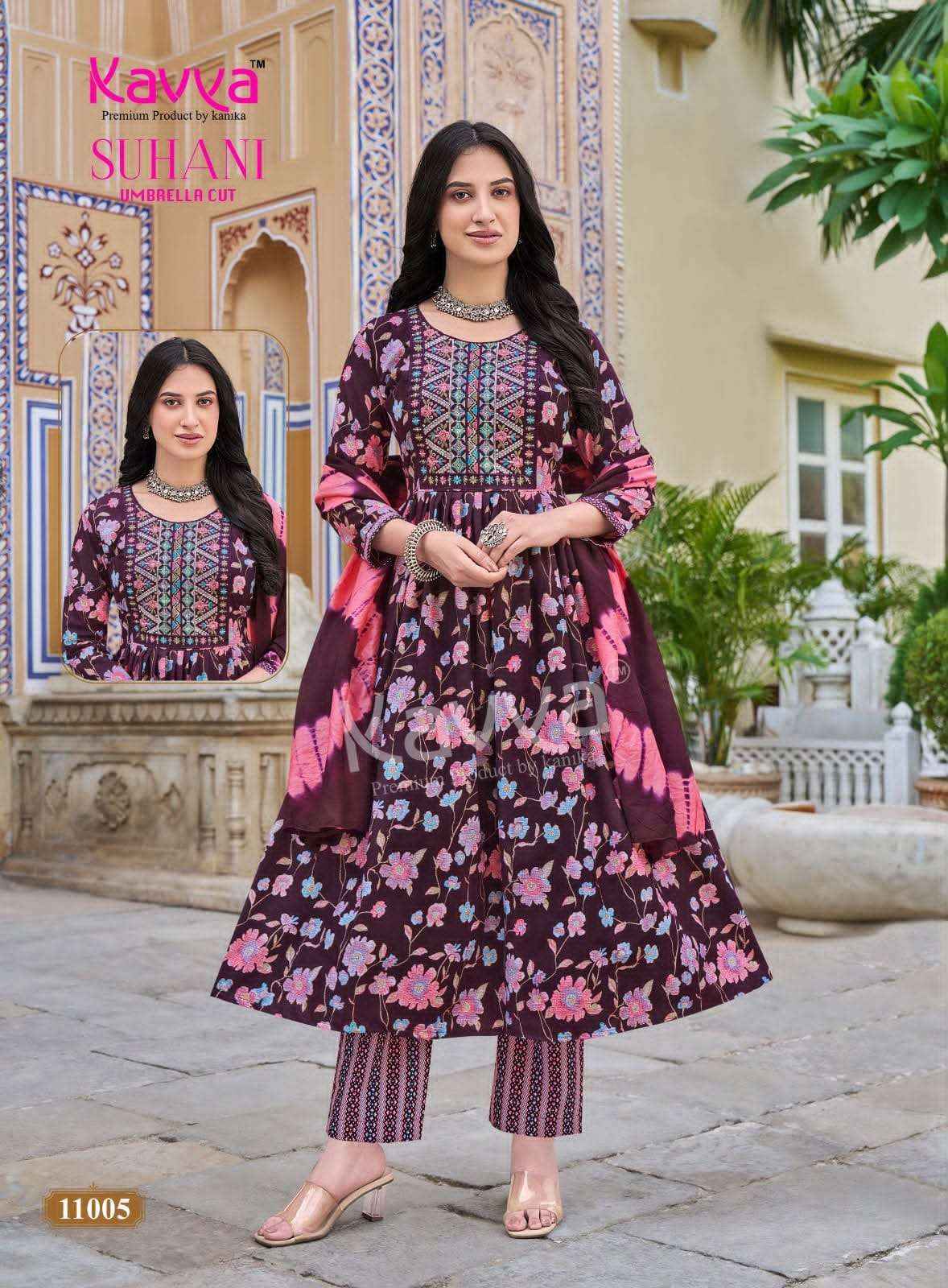 Kavya Suhani Vol 11 Readymade Suits Wholesale Price ( 10 Pcs Catalogue )