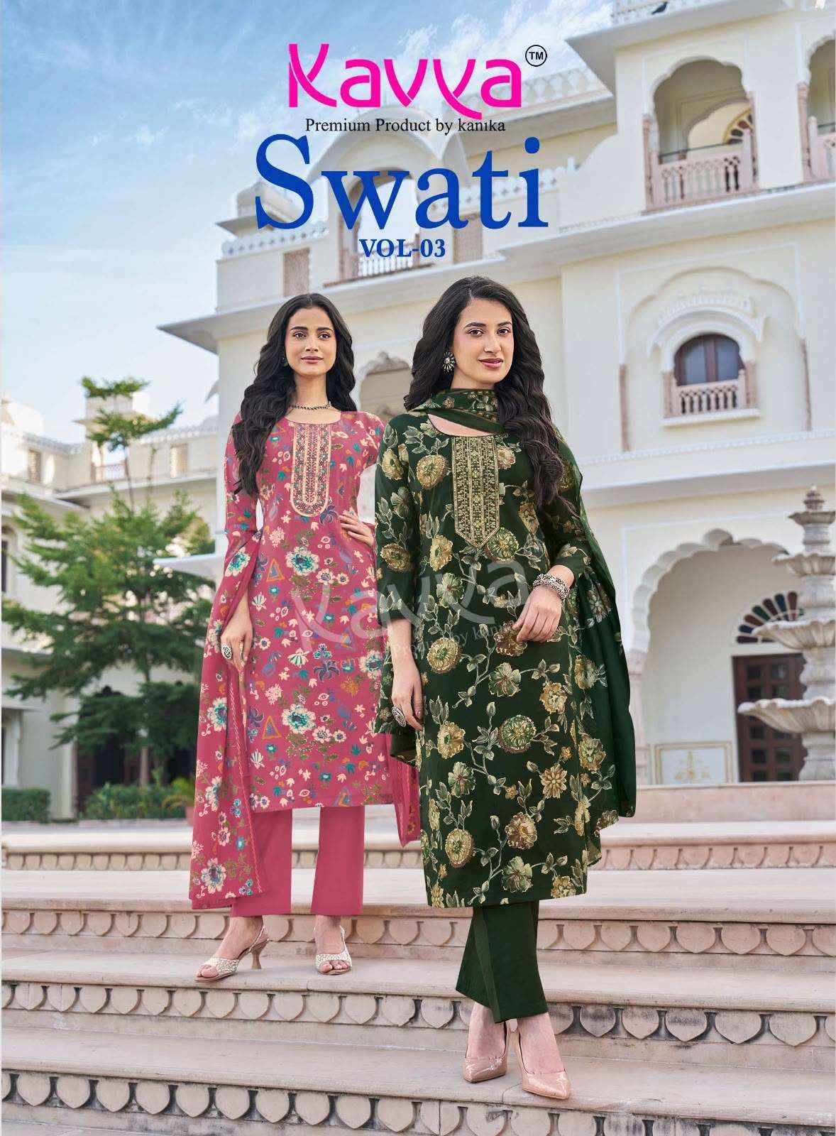 Kavya Swati Vol 3 Readymade Suits Wholesale Online Shopping ( 10 Pcs Catalogue )