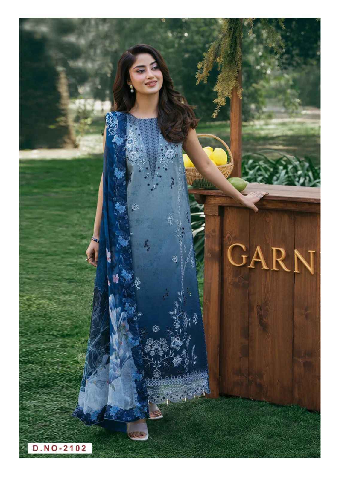 Keval Fab Ellija B Vol 21 Cotton Dress Material Wholesale Catalogue ( 6 pcs Catalogue )
