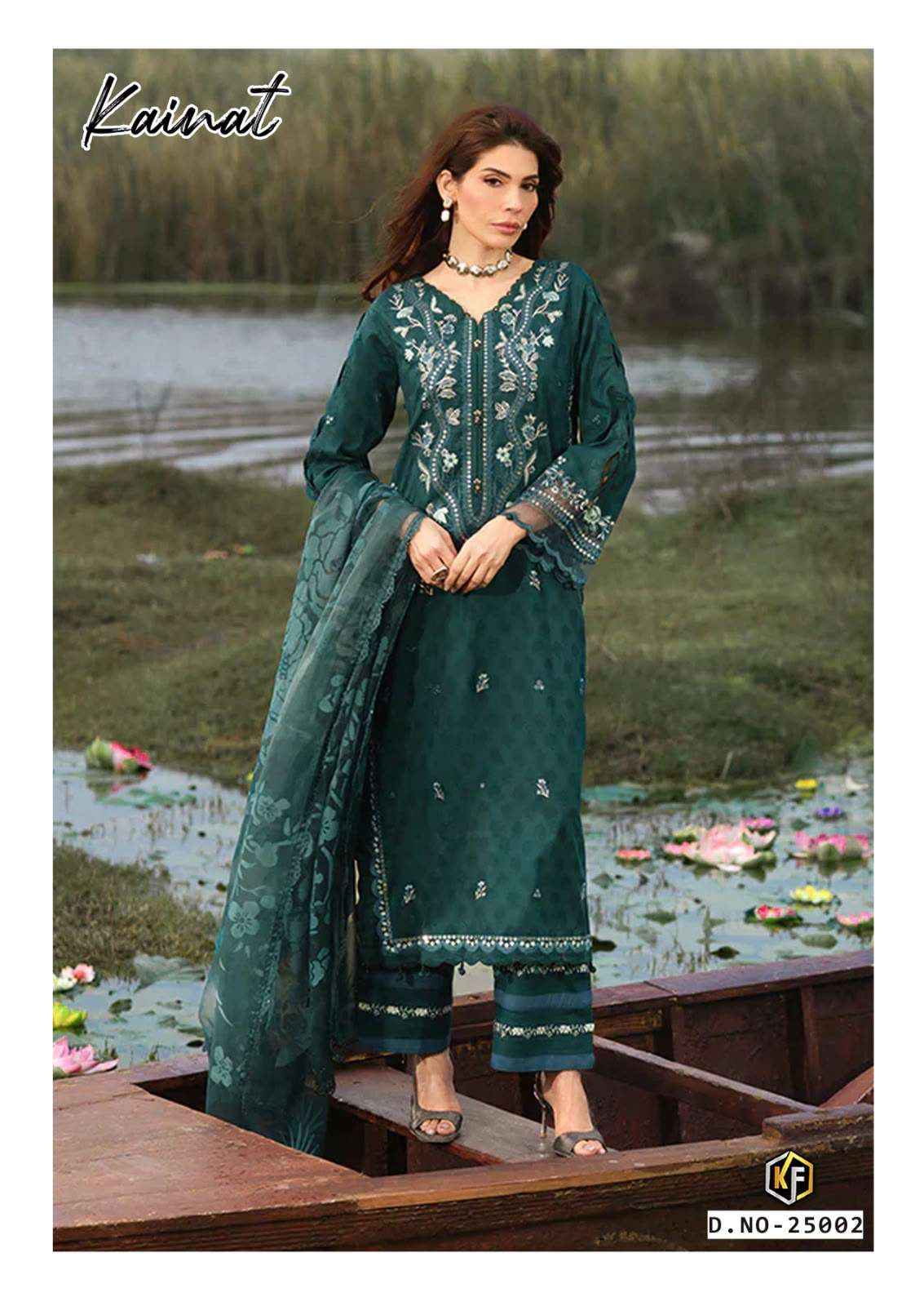 Keval Fab Kainat Vol 25 Heavy Cotton Printed Dress Material Surat Wholesale ( 6 Pcs Catalogue )