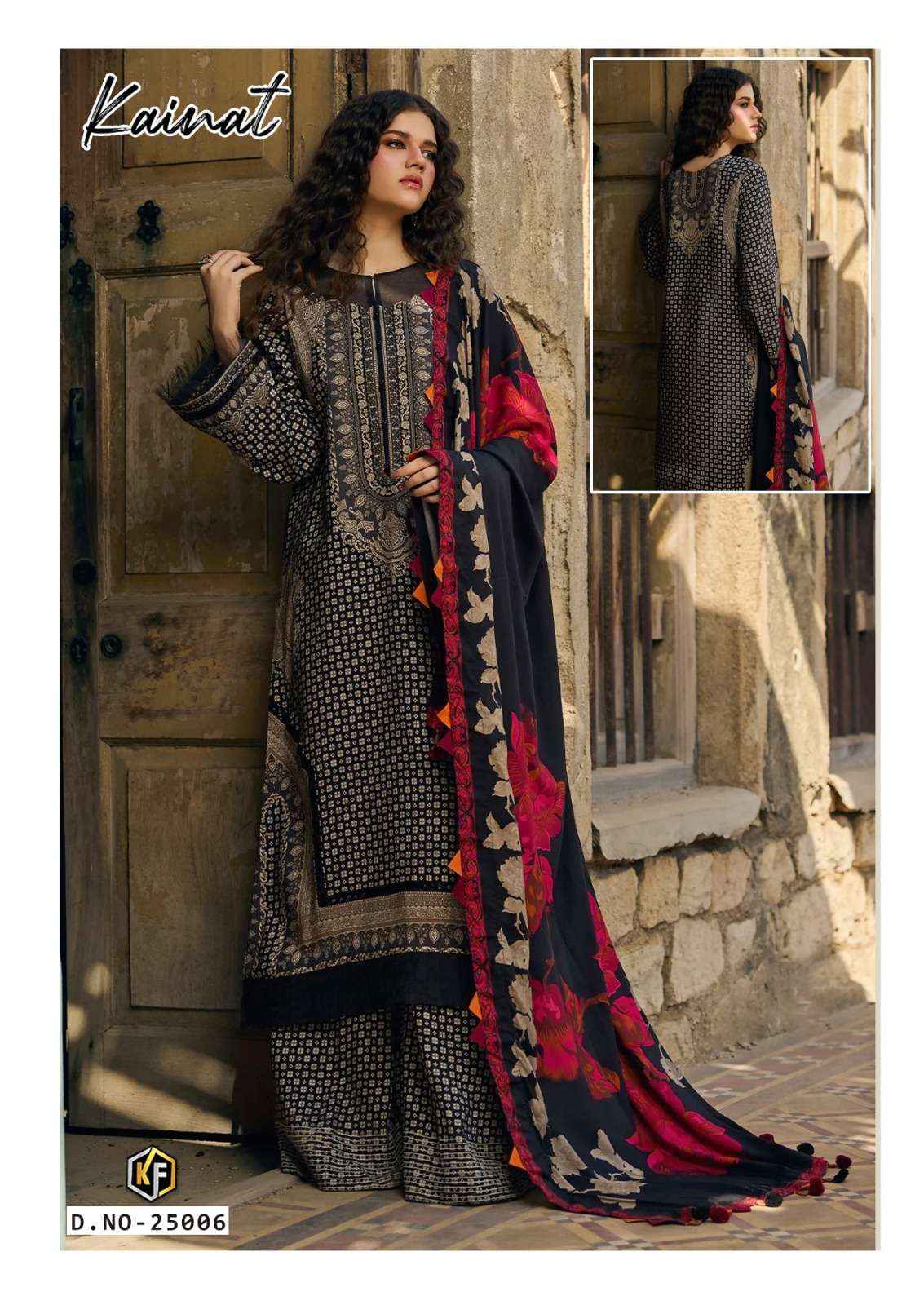 Keval Fab Kainat Vol 25 Readymade Karachi Pakistani Suits Wholesale Price ( 6 Pcs Catalogue )