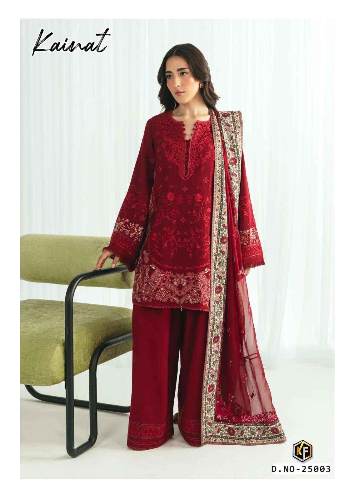 Keval Fab Kainat Vol 25 Readymade Karachi Pakistani Suits Wholesale Price ( 6 Pcs Catalogue )
