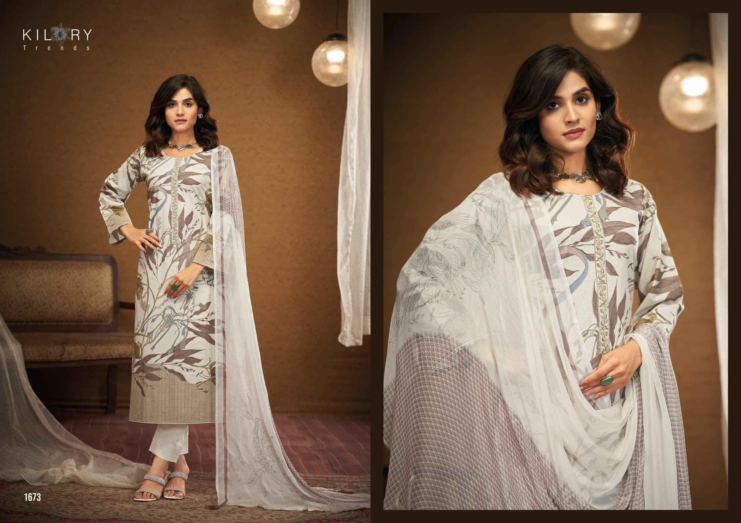 Kilory Trends Zainab Linene Cotton Salwar Suit _ Surat Wholesale Market Price ( 4 Pcs Catalog )