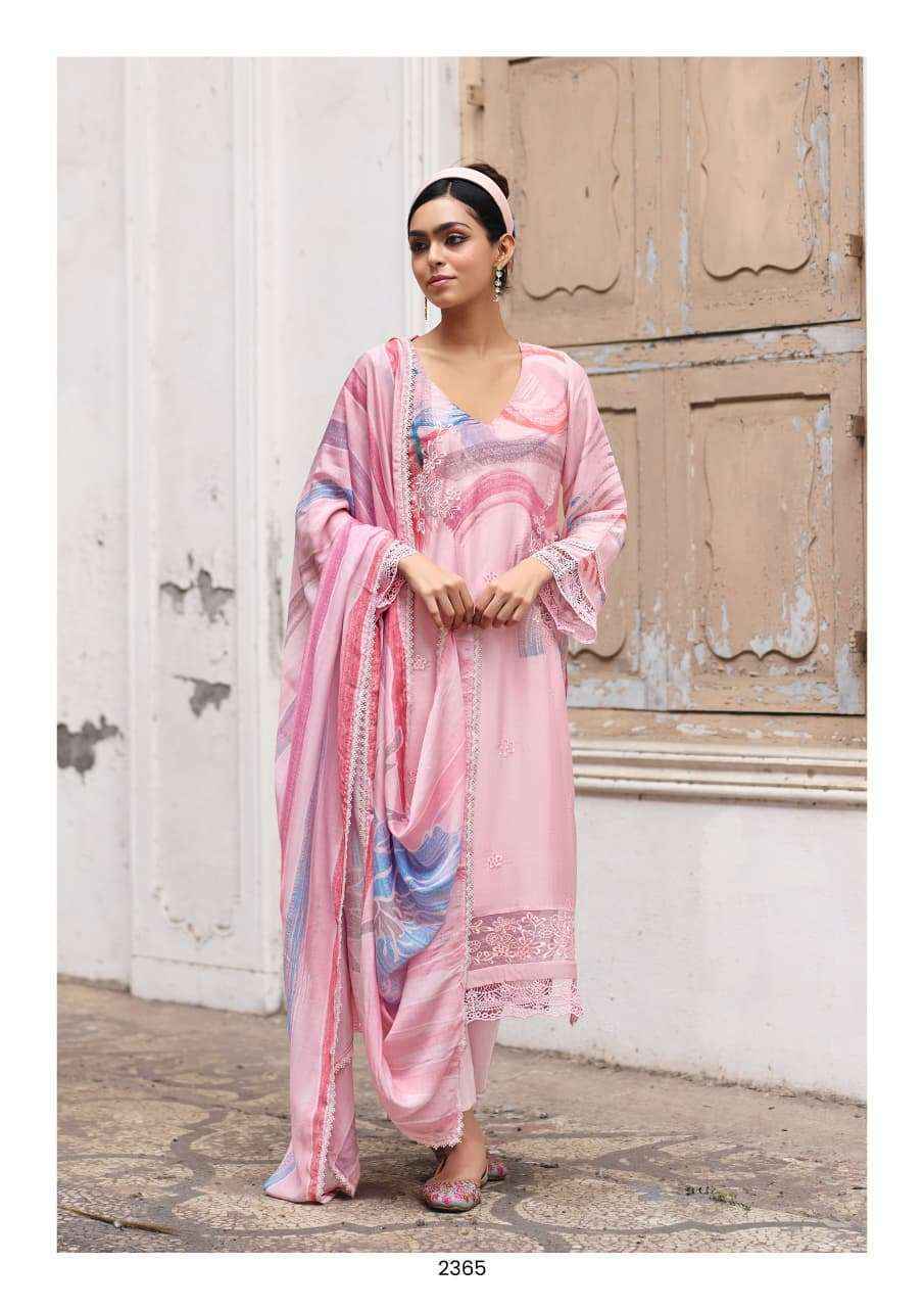 Kimora Ronaq Lawn Cotton Salwar Suit _ Surat Wholesale Market Price ( 4 Pcs Catalog )