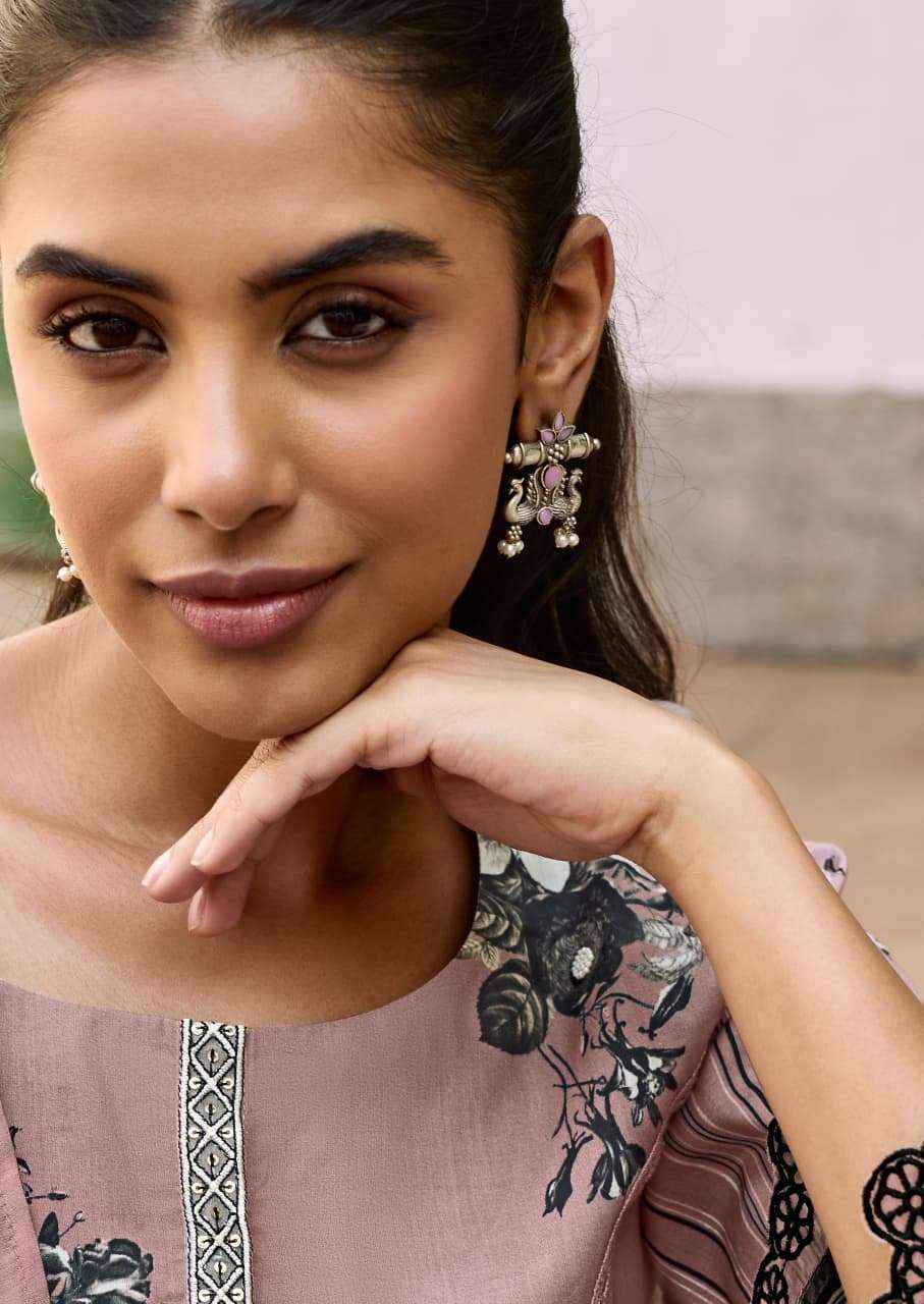 Kimora Shaam Digital Printed Pure Muslin Salwar Kameez _ Surat Wholesale Market Price ( 4 Pcs Catalog )