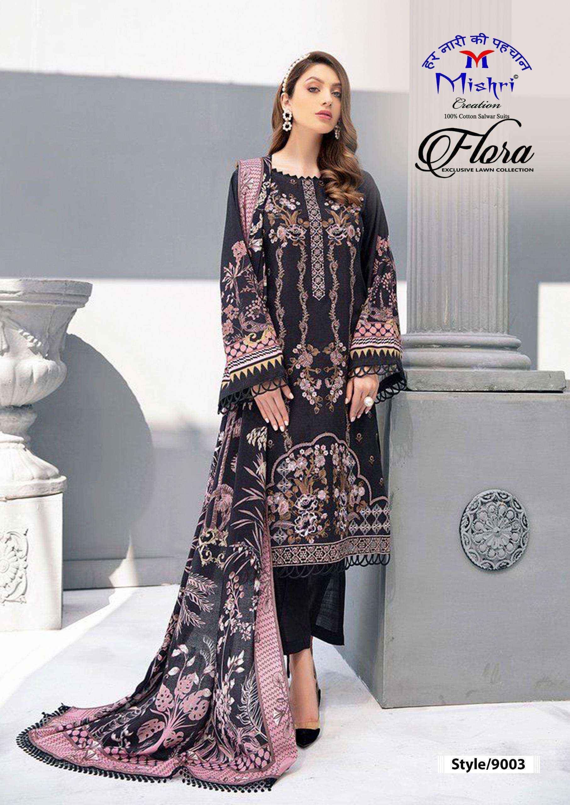MISHRI CREATION FLORA VOL 9 READY MADE COLLECTION _ SURAT WHOLESALE MARKET PRICE ( 6 PCS CATALOG )