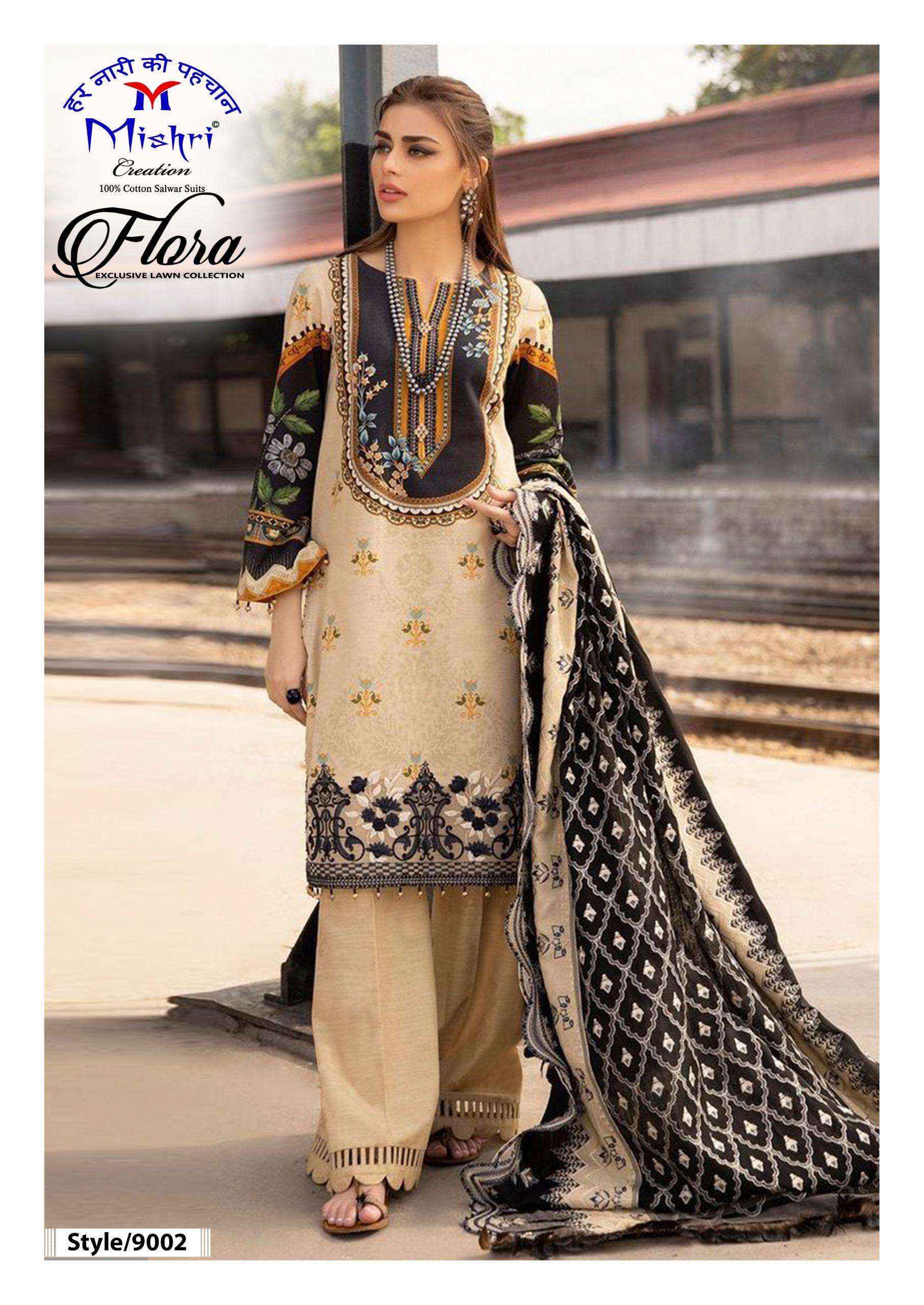MISHRI CREATION FLORA VOL 9 READY MADE COLLECTION _ SURAT WHOLESALE MARKET PRICE ( 6 PCS CATALOG )