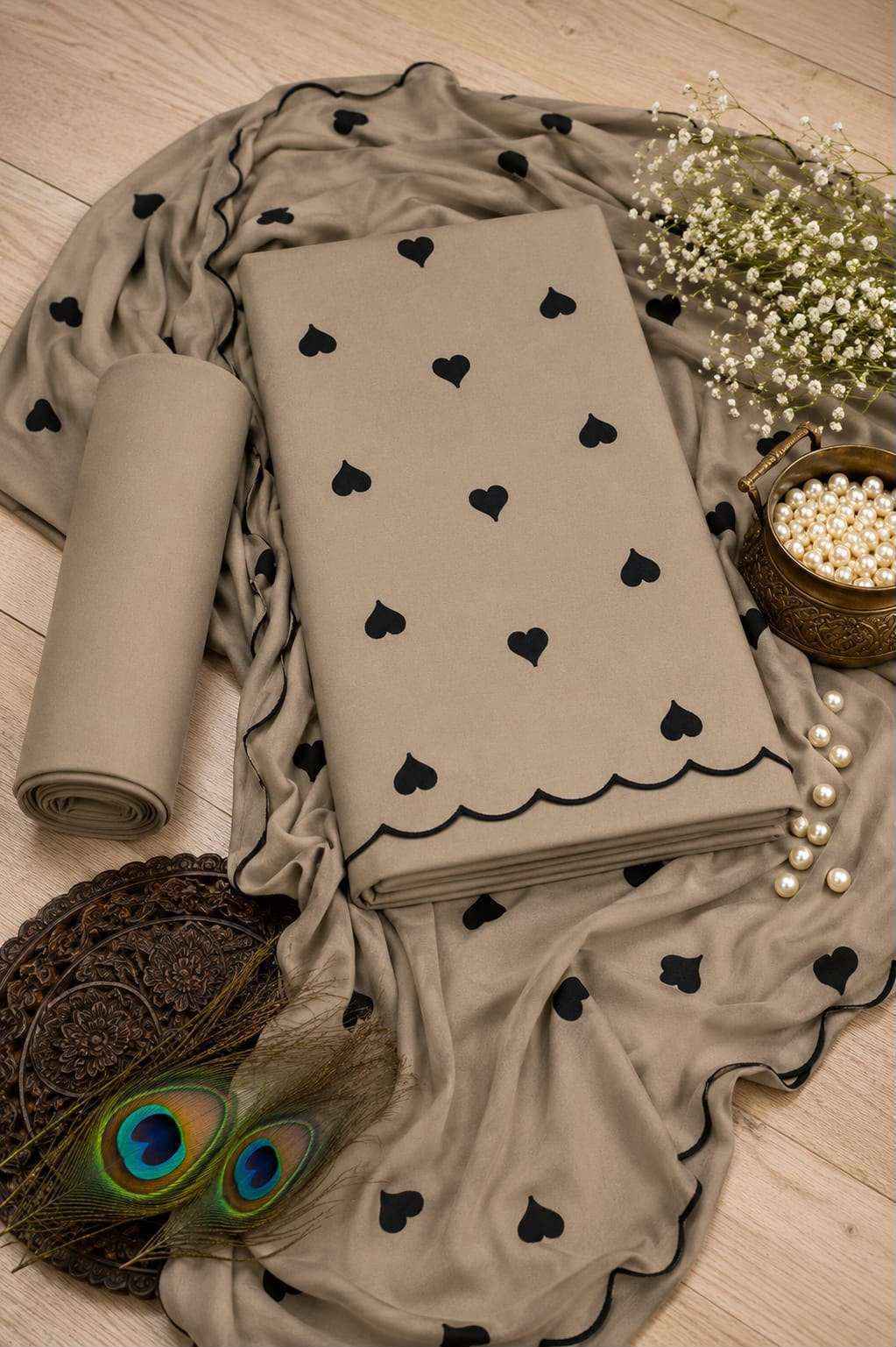 Miss World Choice Cute Heart Vol 1 Rayon Dress Material Surat Wholesale ( 5 pcs Catalogue )