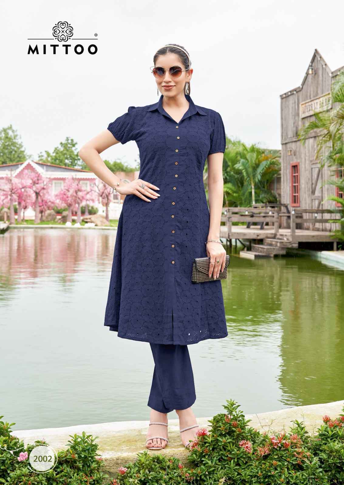 Mittoo Fashion Charvi vol 1 Cotton Top With Bottom ( 4 pcs Catalogue )