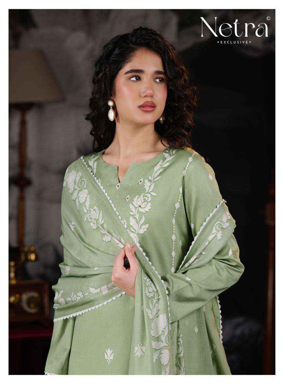 Netra Gucci Vol 13 Premium Wear Cotton Salwar Kameez _  Wholesale Surat Market Price ( 6 Pcs Catalog )