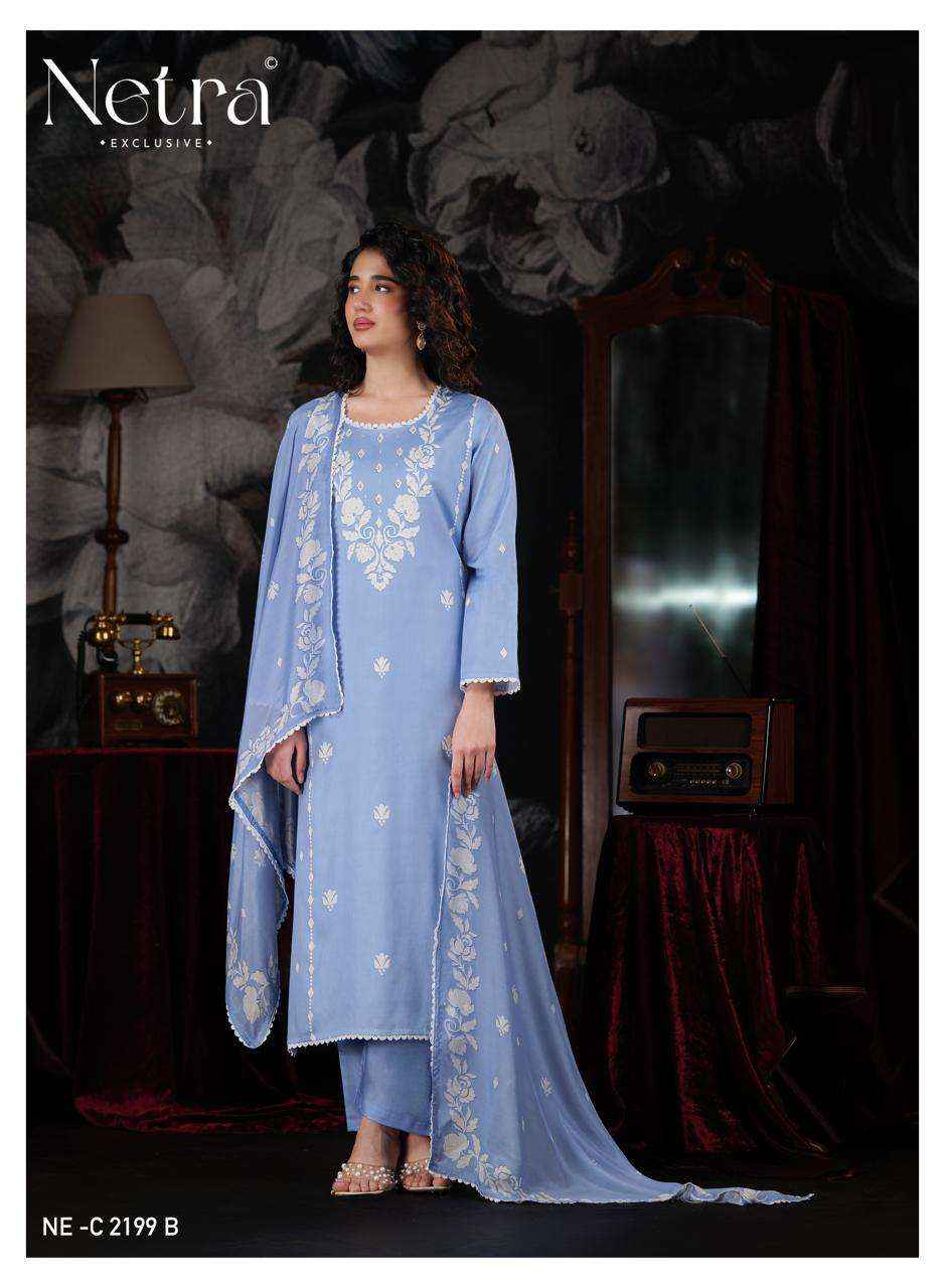 Netra Gucci Vol 13 Premium Wear Cotton Salwar Kameez _  Wholesale Surat Market Price ( 6 Pcs Catalog )