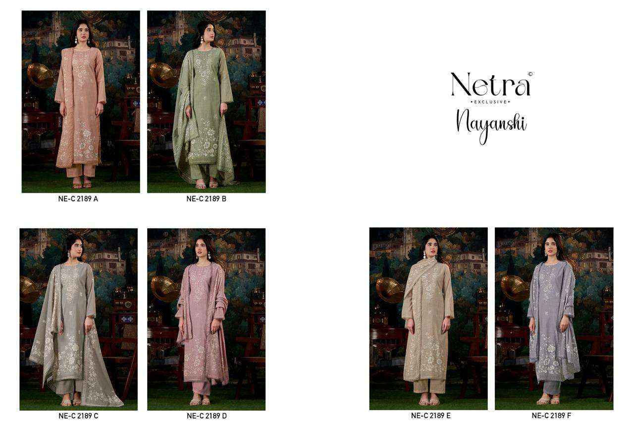 Netra Nayanshi Exclusive Designer Ladies Salwar Kameez  _ Surat Wholesale Market Price ( 6 Pcs Catalog )