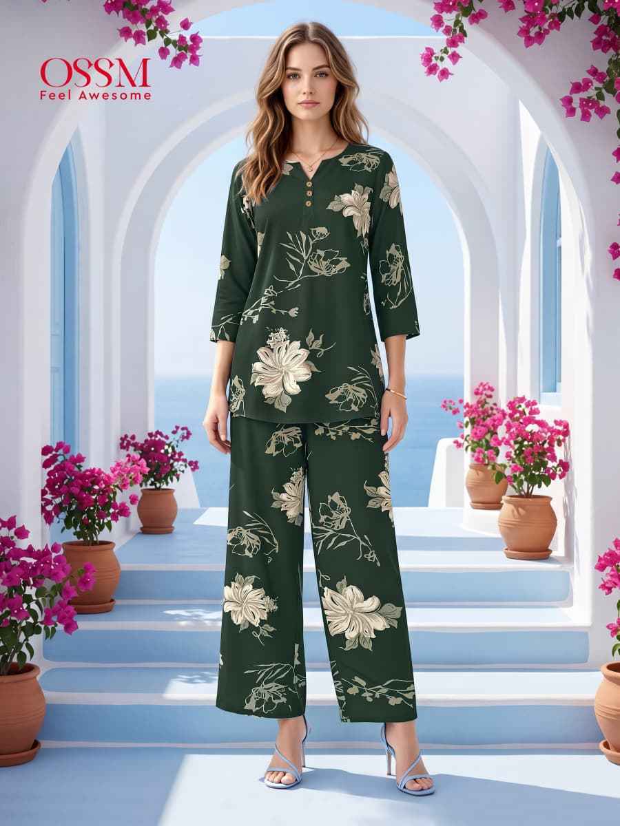 Ossm Glamour Vol 2 Reyon Top With Plazzo Wholesale Price ( 6 pcs Catalogue )