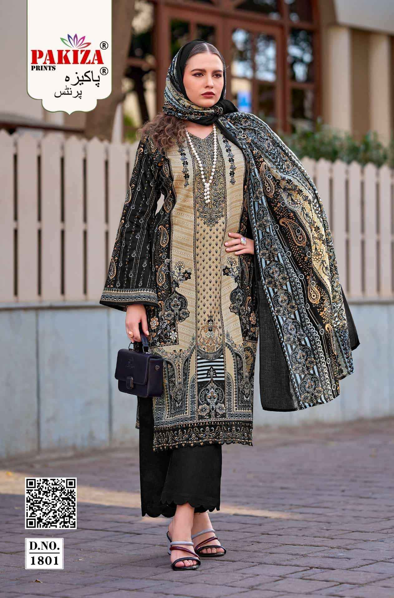 Pakiza Prints Farmaish Vol 18 Zam Satin Salwar Suits Wholesale Price ( 4 Pcs Catalogue )