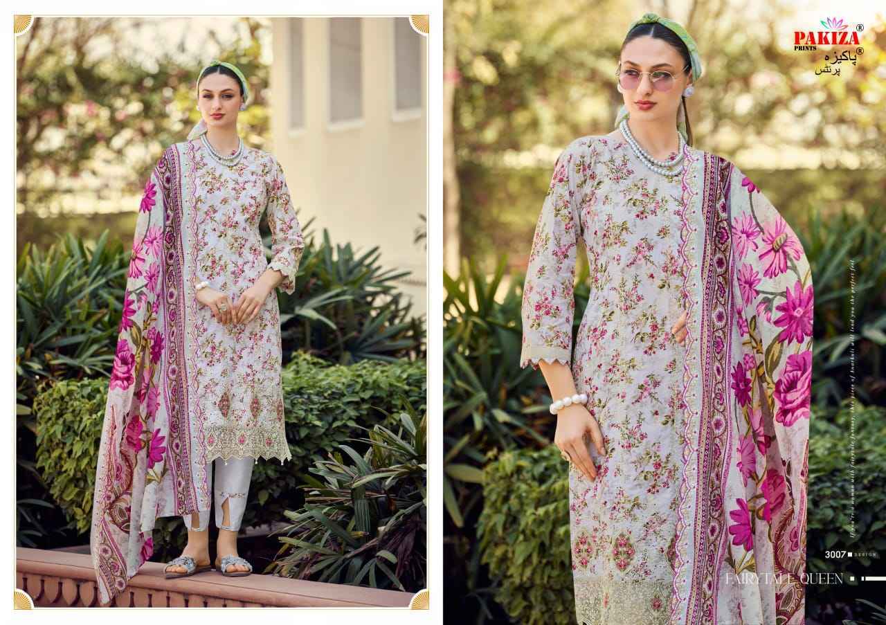 Pakiza Prints Haya Vol 30 Lawn Dress Material Wholesale Price ( 10 pcs Catalogue )