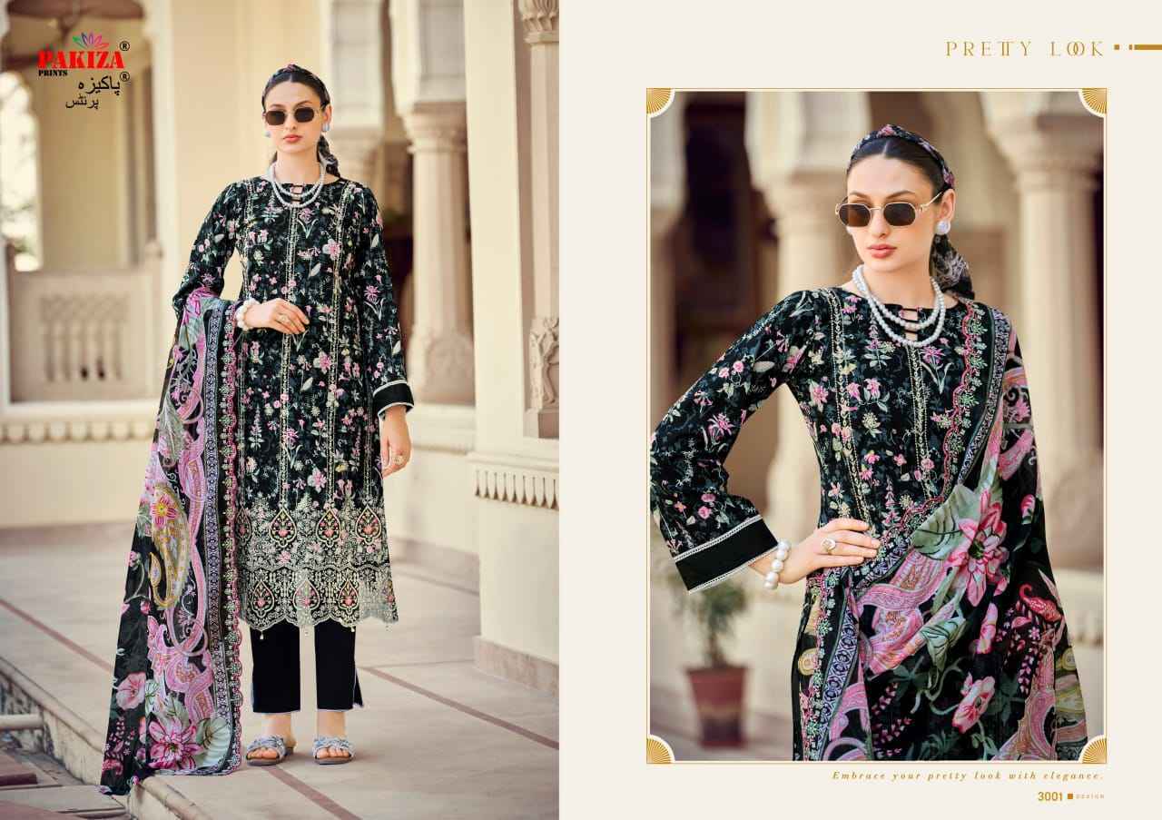 Pakiza Prints Haya Vol 30 Lawn Dress Material Wholesale Price ( 10 pcs Catalogue )