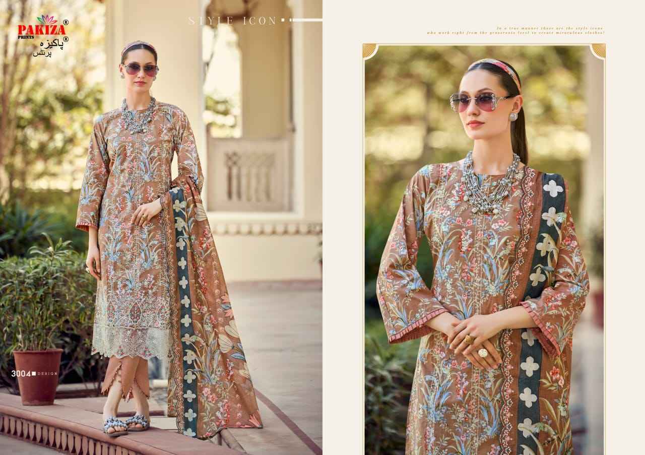 Pakiza Prints Haya Vol 30 Lawn Dress Material Wholesale Price ( 10 pcs Catalogue )