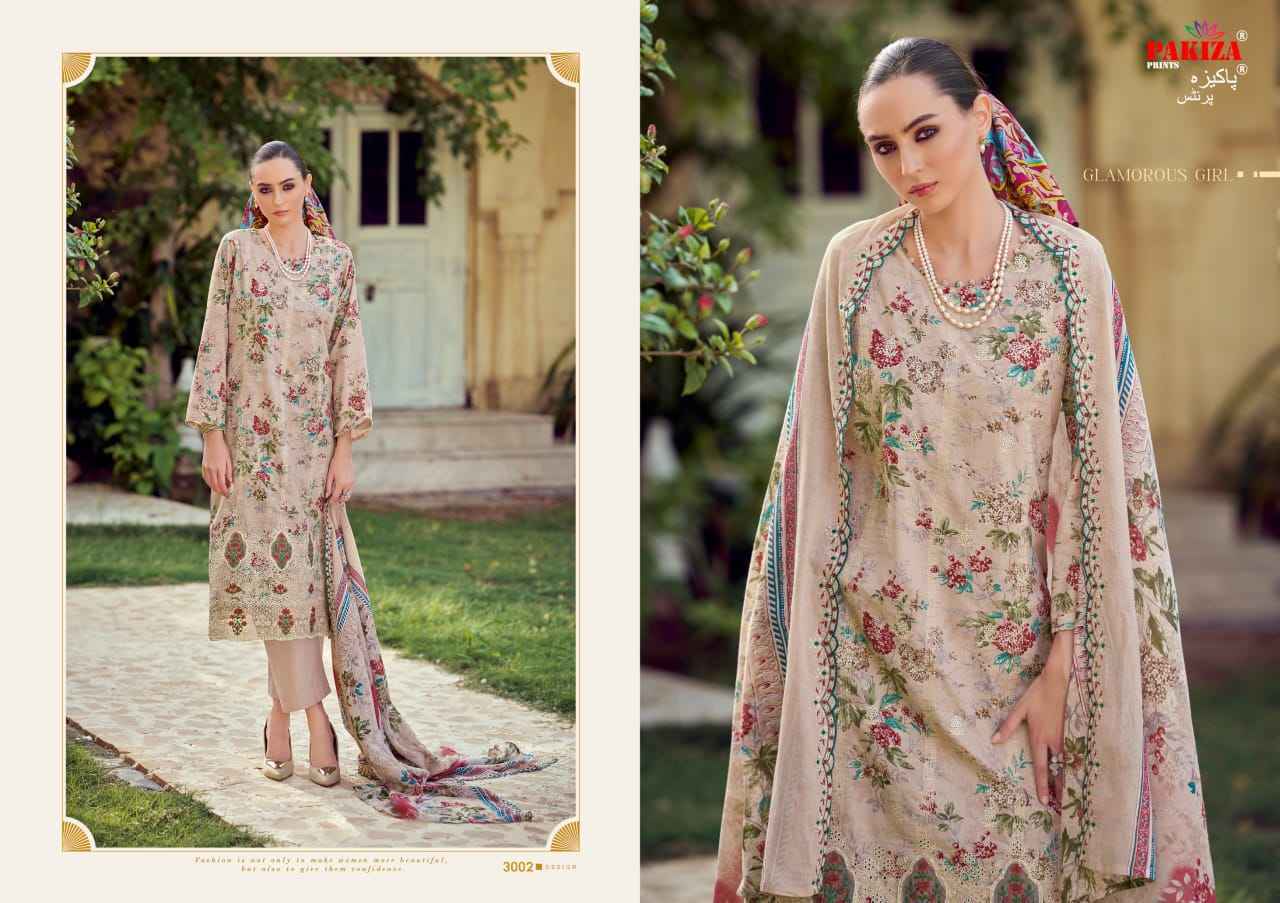Pakiza Prints Haya Vol 30 Lawn Dress Material Wholesale Price ( 10 pcs Catalogue )