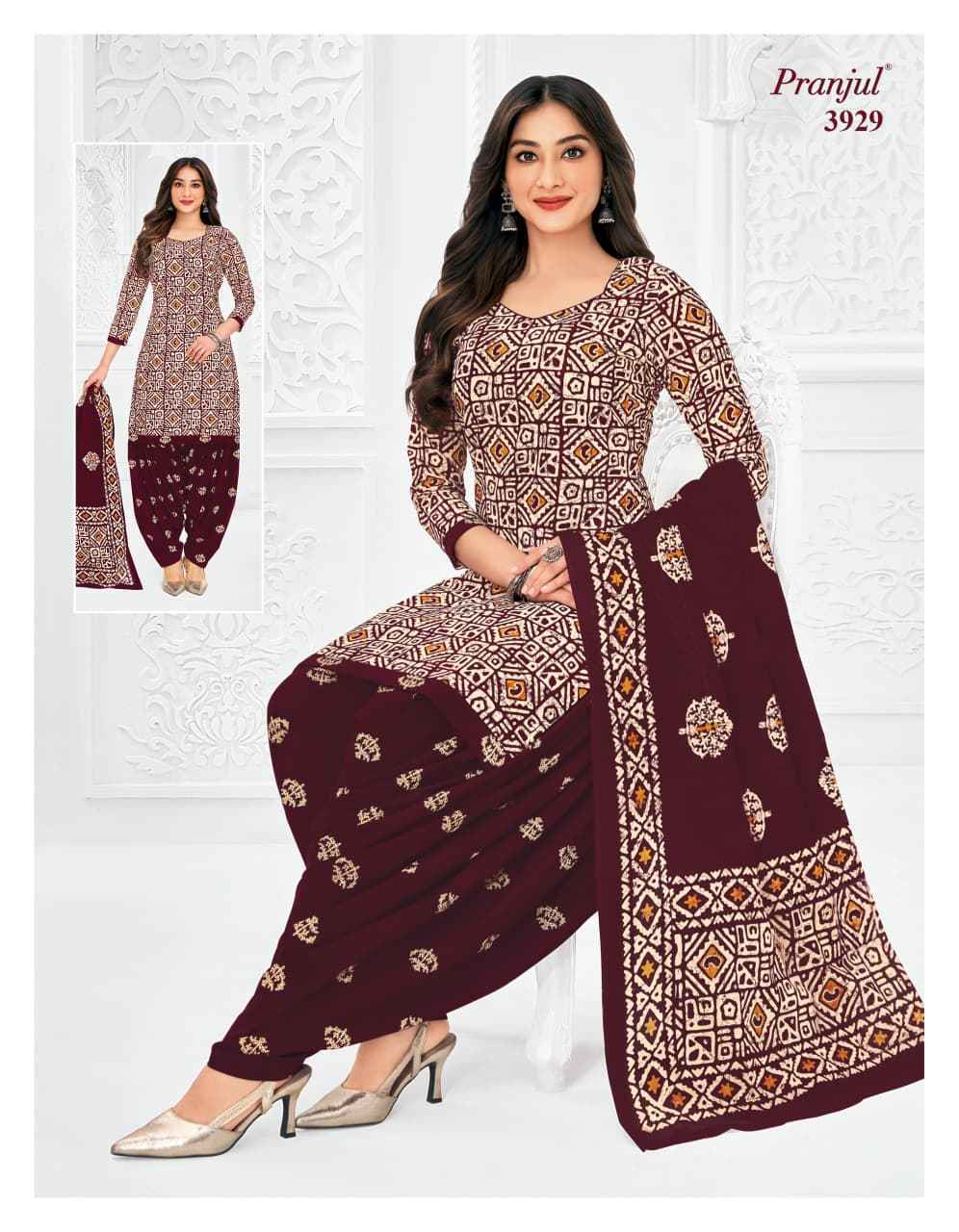 Pranjul Priyanshi Vol-39 Dress Material Wholesale Price ( 36 Pcs Catalogue )