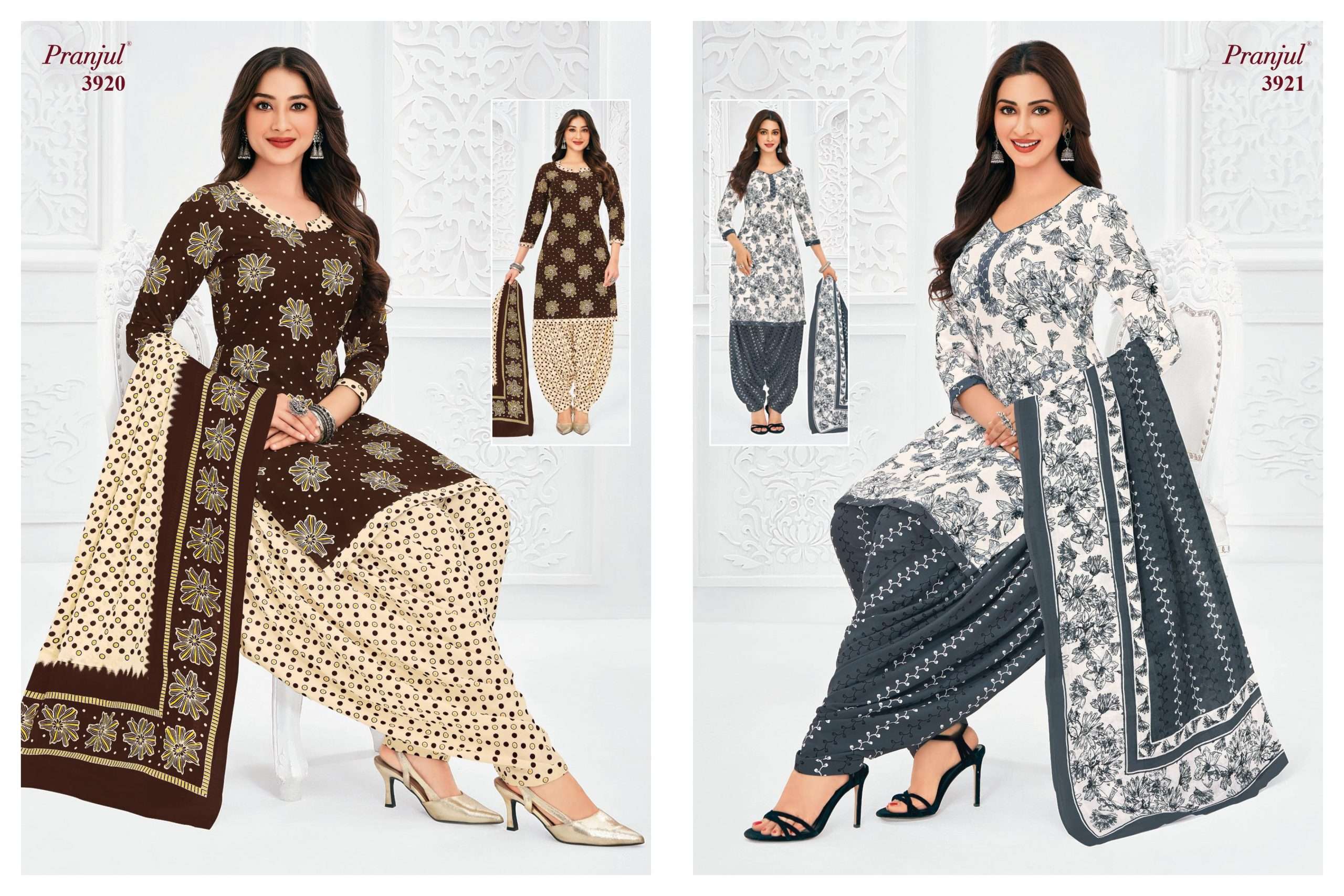 Pranjul Priyanshi Vol-39 Dress Material Wholesale Price ( 36 Pcs Catalogue )