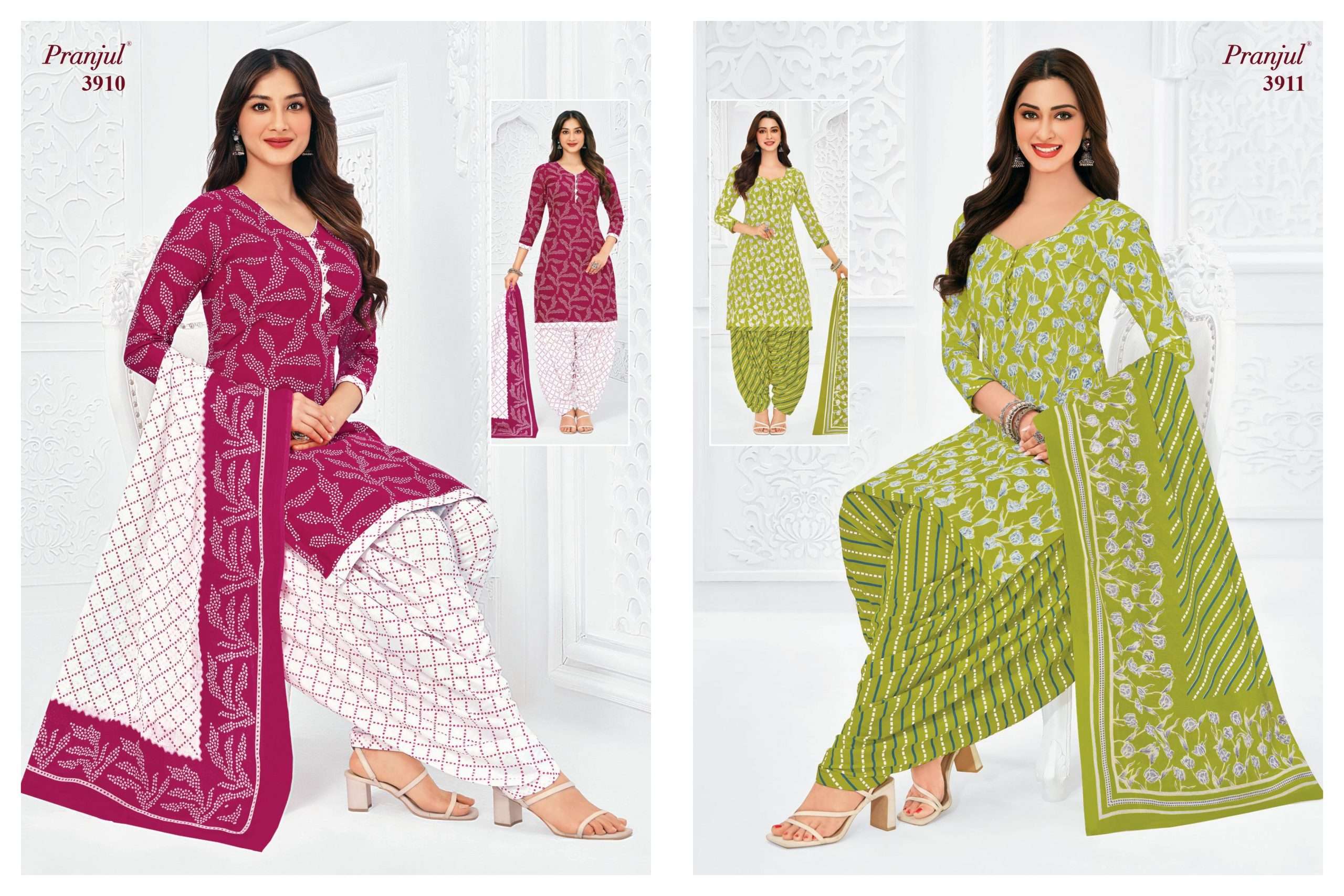 Pranjul Priyanshi Vol-39 Dress Material Wholesale Price ( 36 Pcs Catalogue )
