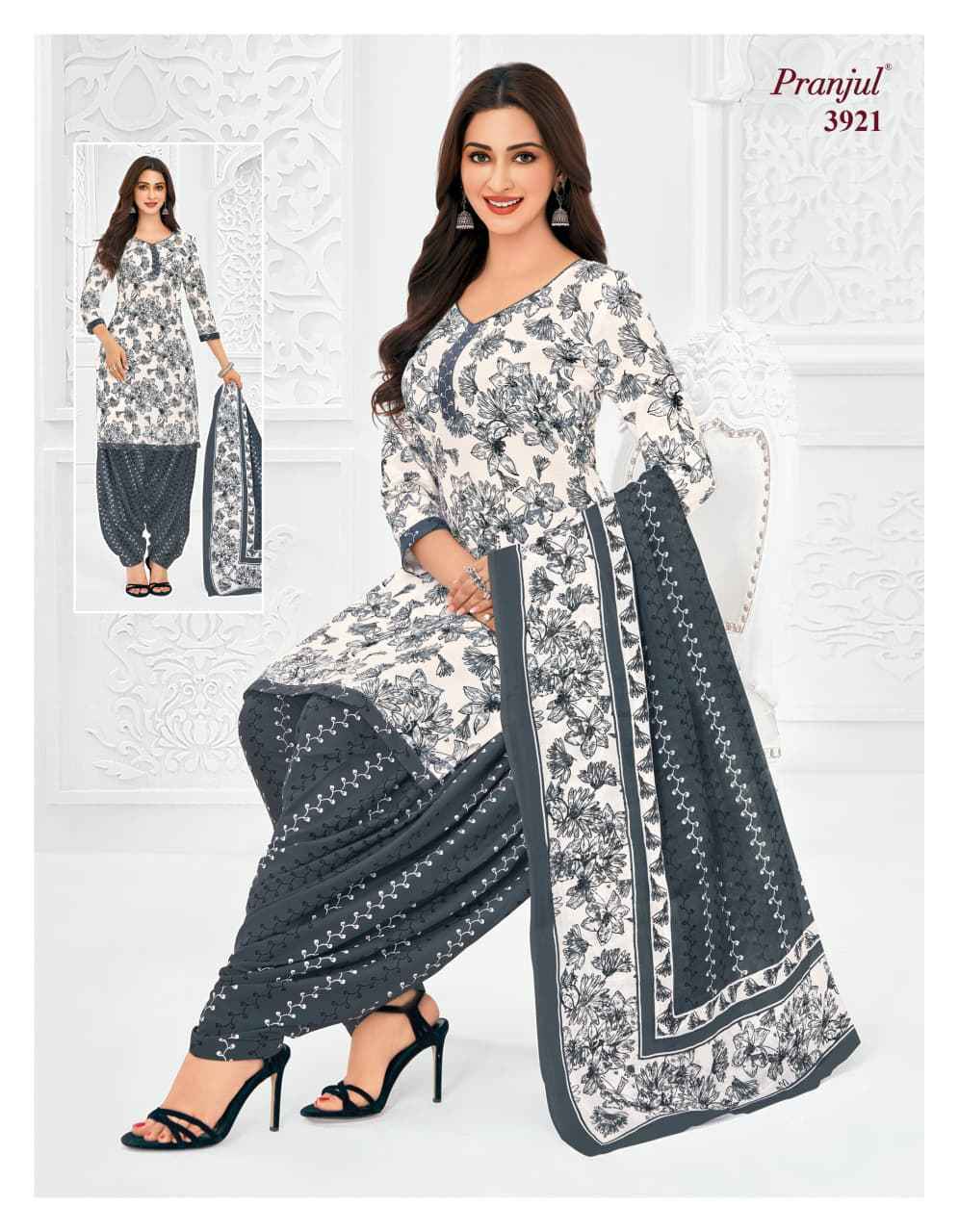 Pranjul Priyanshi Vol-39 Dress Material Wholesale Price ( 36 Pcs Catalogue )