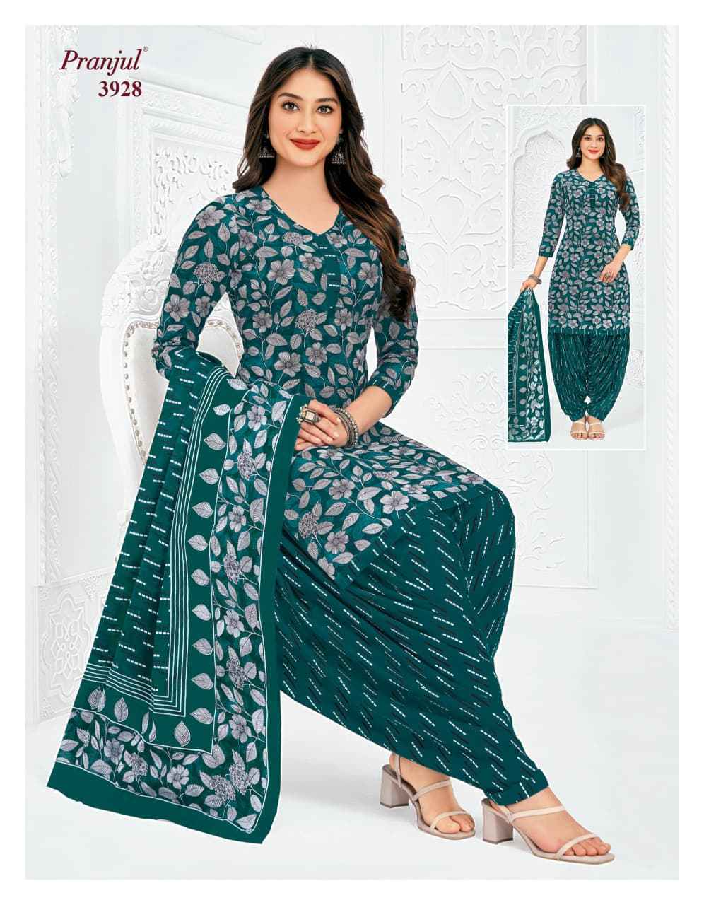 Pranjul Priyanshi Vol-39 Dress Material Wholesale Price ( 36 Pcs Catalogue )