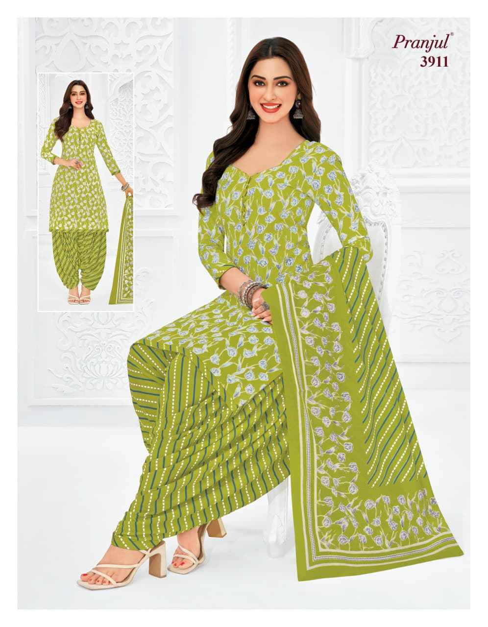 Pranjul Priyanshi Vol-39 Dress Material Wholesale Price ( 36 Pcs Catalogue )