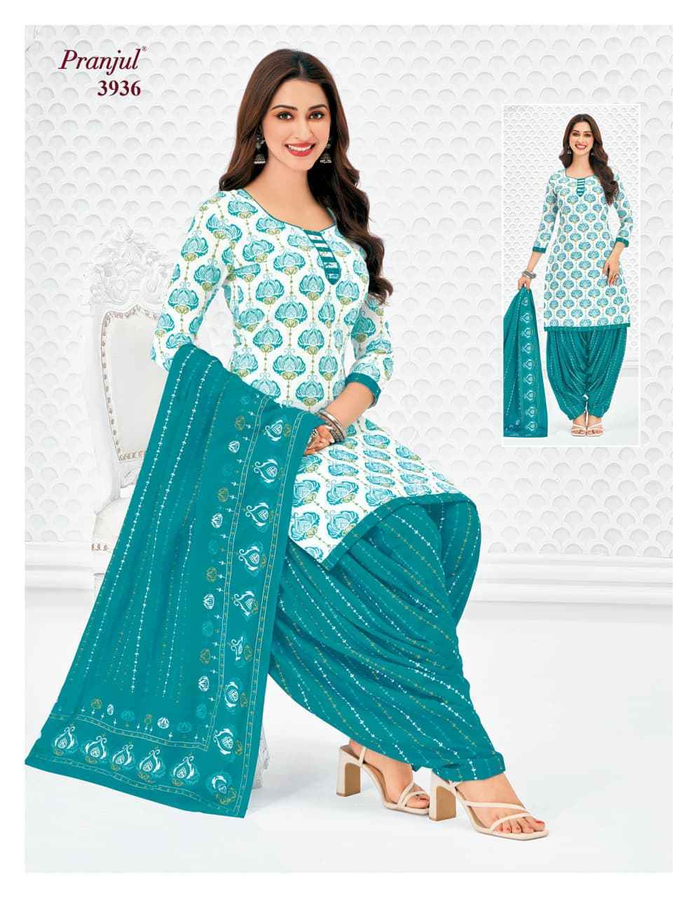 Pranjul Priyanshi Vol-39 Dress Material Wholesale Price ( 36 Pcs Catalogue )