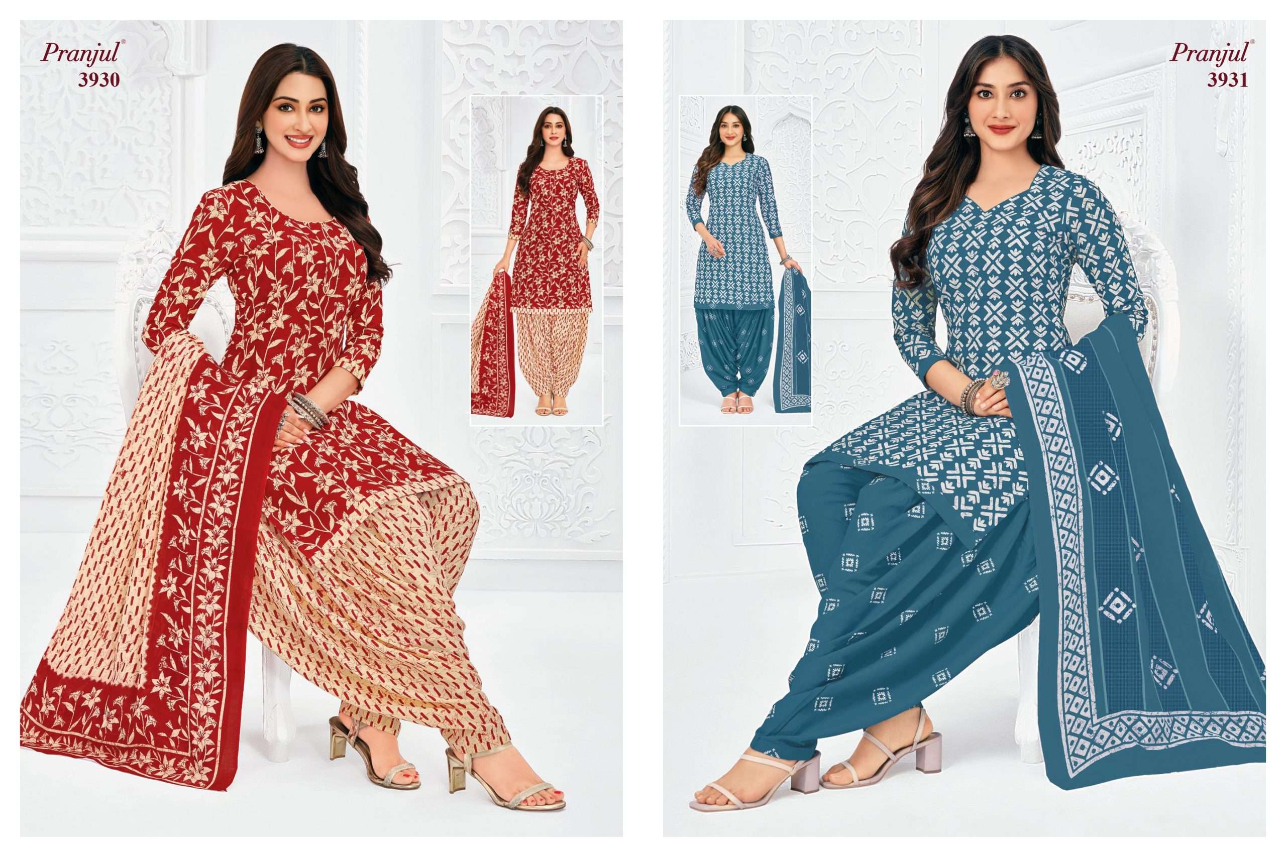 Pranjul Priyanshi Vol-39 Dress Material Wholesale Price ( 36 Pcs Catalogue )