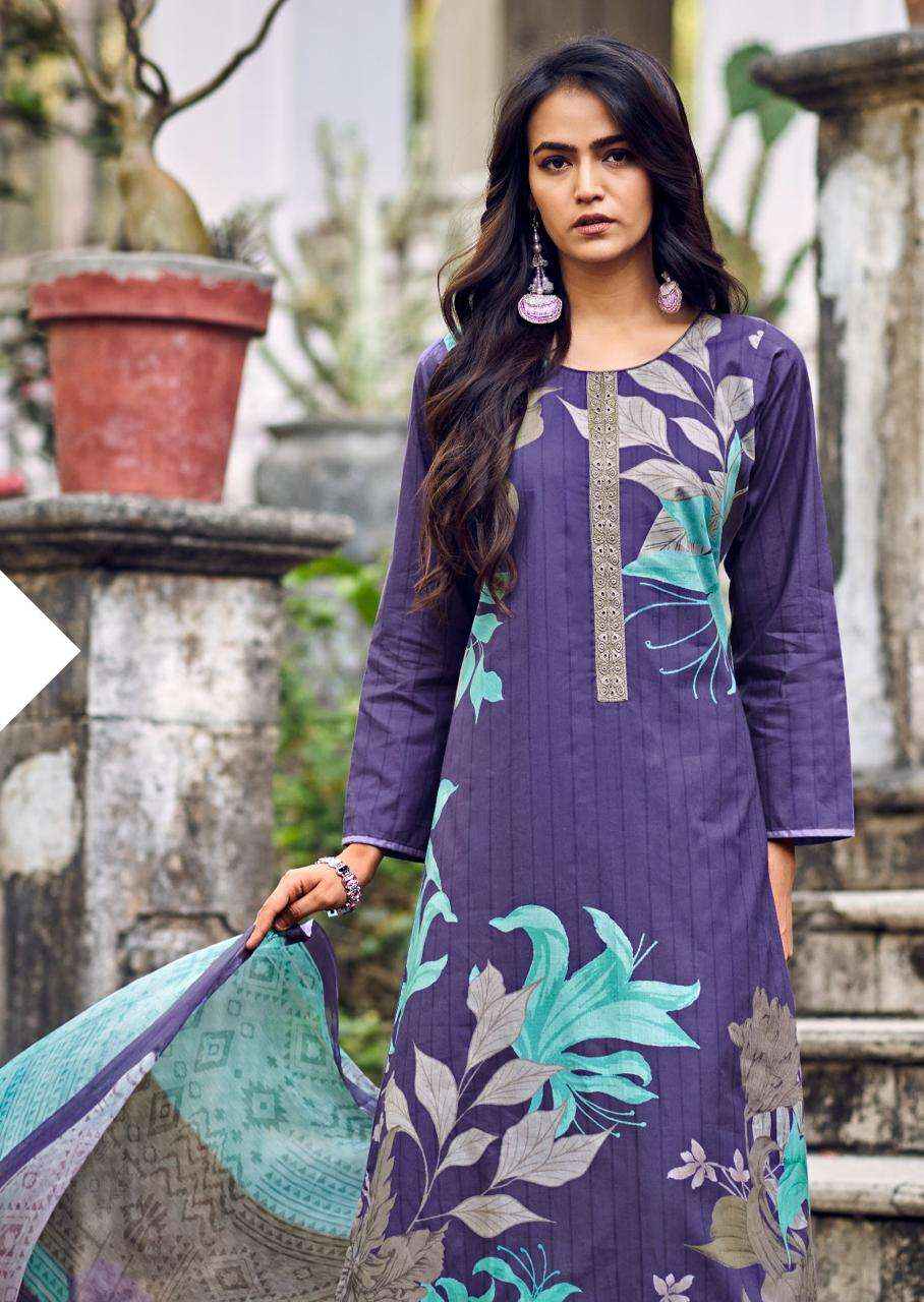 PRM trends Brisca Designer print Cotton Suit Catalog Wholesale price
