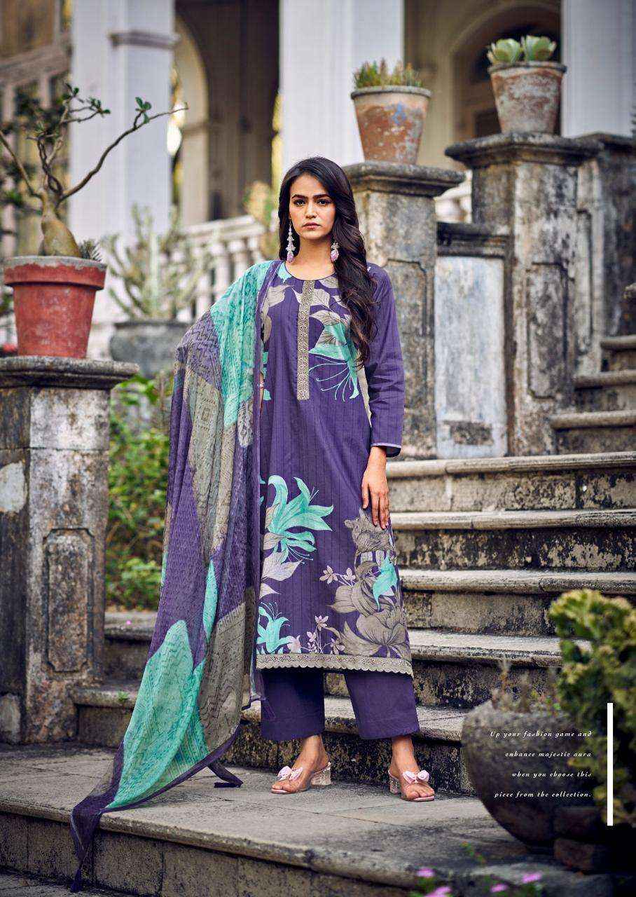 PRM trends Brisca Designer print Cotton Suit Catalog Wholesale price