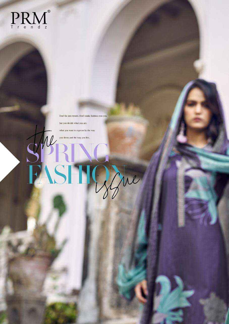PRM trends Brisca Designer print Cotton Suit Catalog Wholesale price