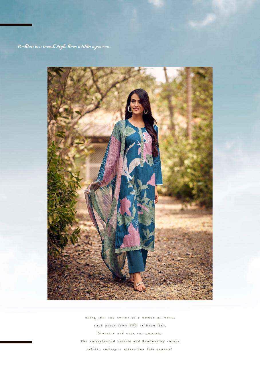 PRM trends Brisca Designer print Cotton Suit Catalog Wholesale price