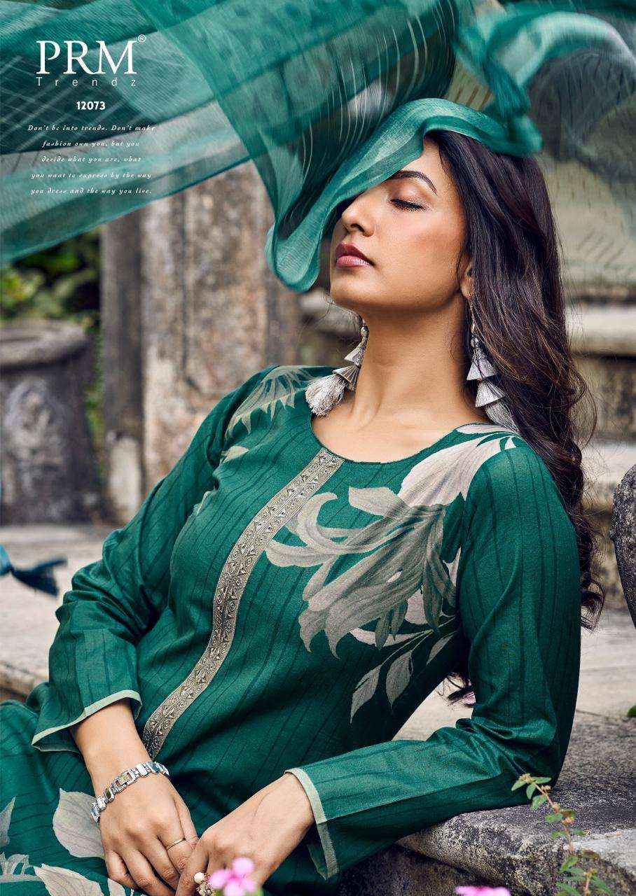 PRM trends Brisca Designer print Cotton Suit Catalog Wholesale price