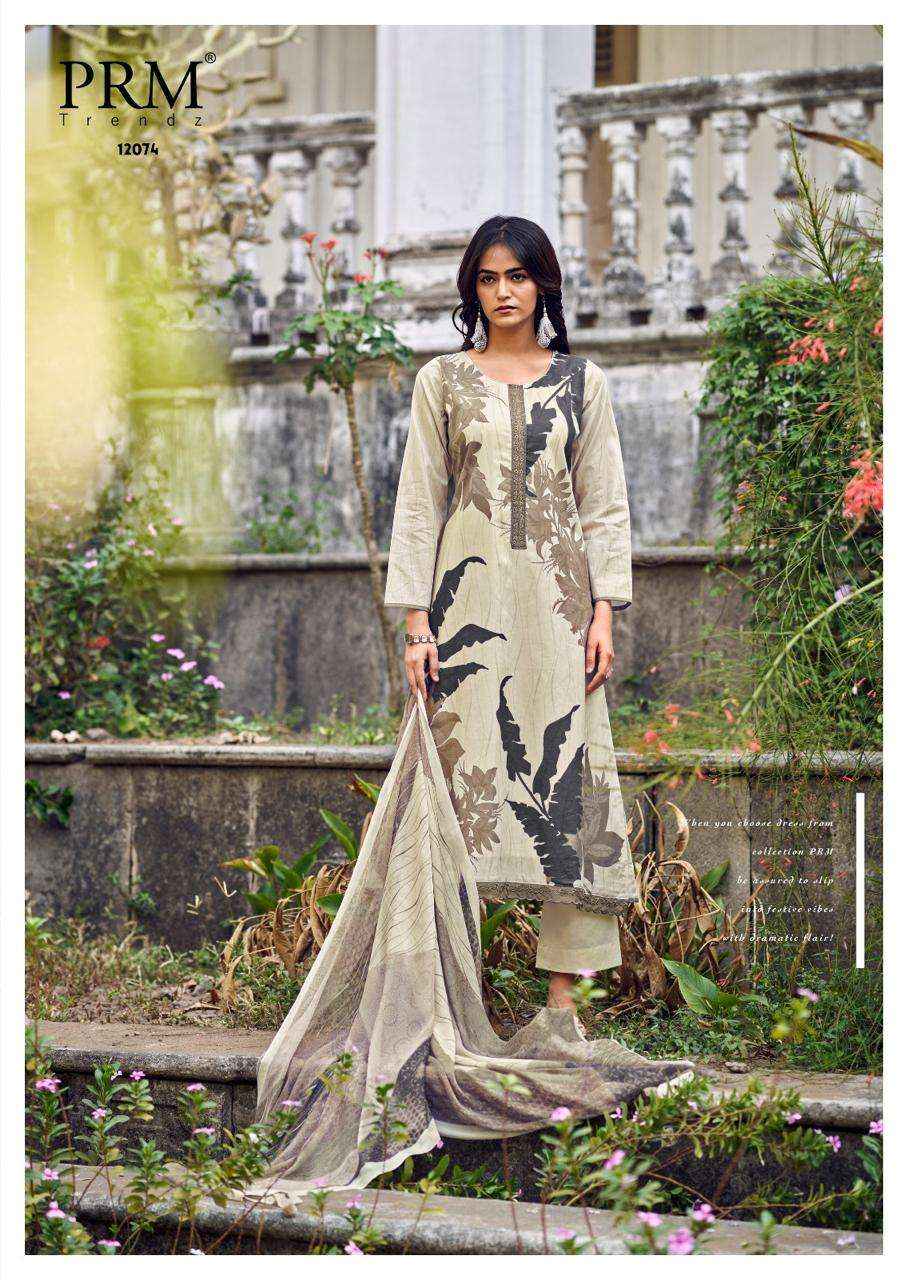 PRM trends Brisca Designer print Cotton Suit Catalog Wholesale price