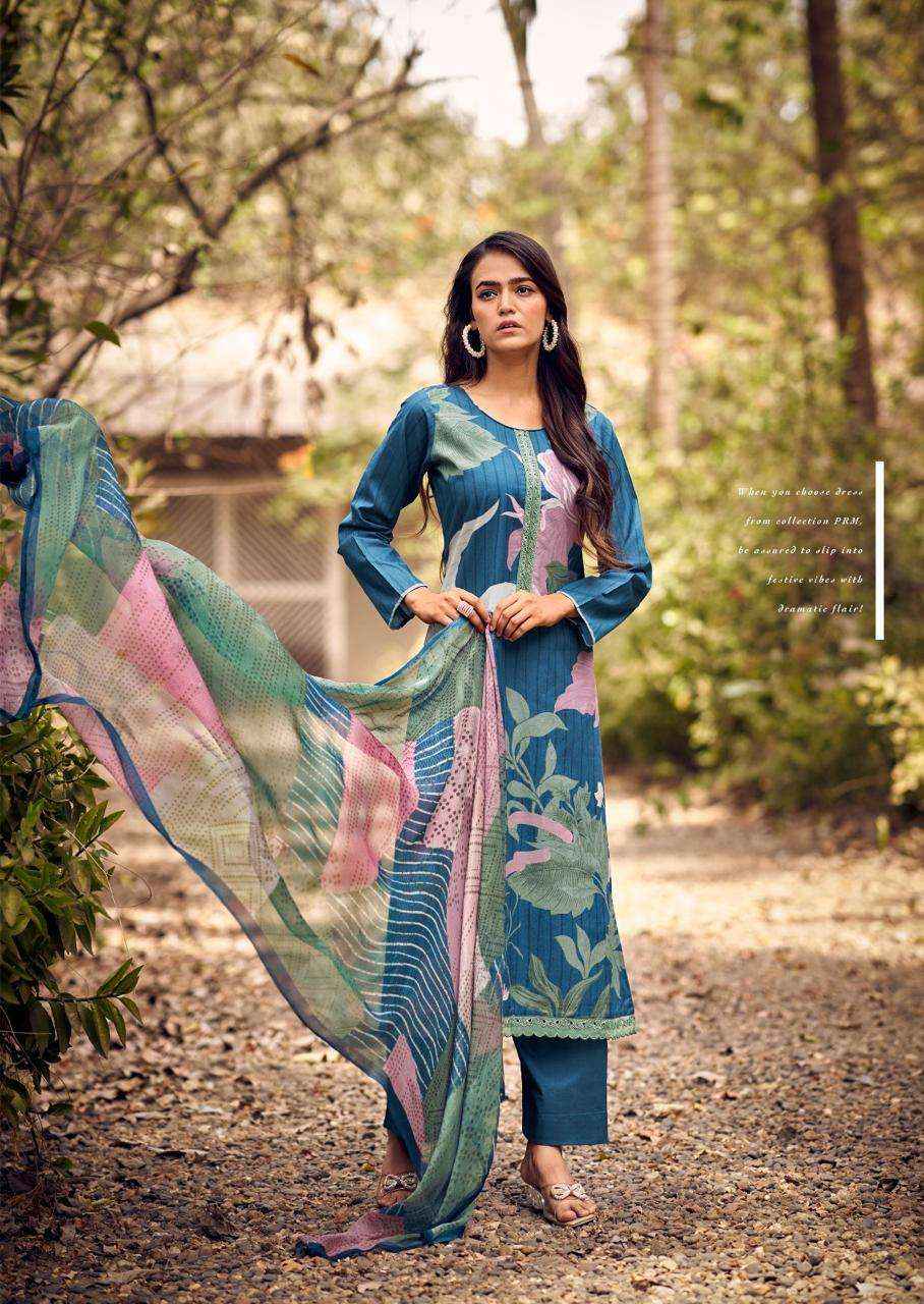 PRM trends Brisca Designer print Cotton Suit Catalog Wholesale price