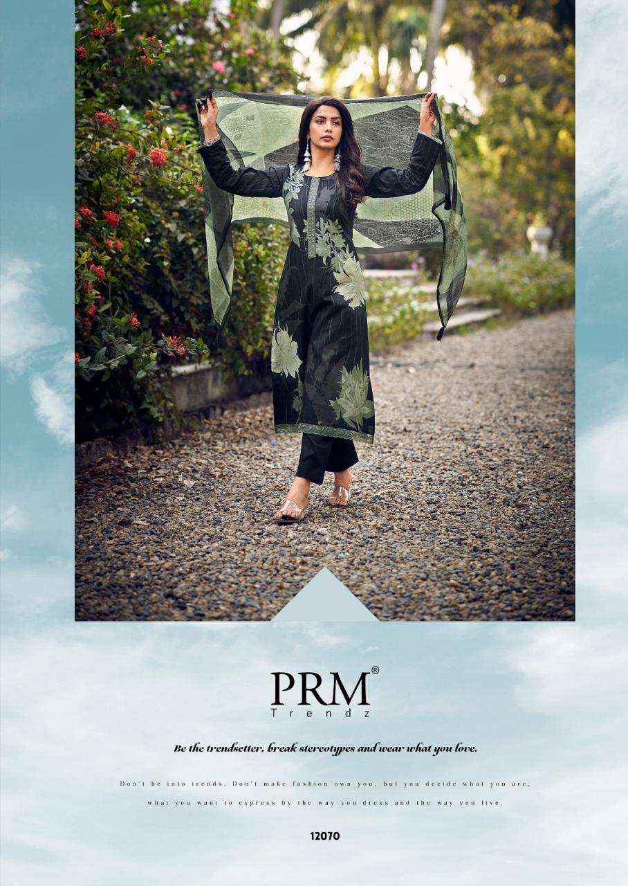 PRM trends Brisca Designer print Cotton Suit Catalog Wholesale price