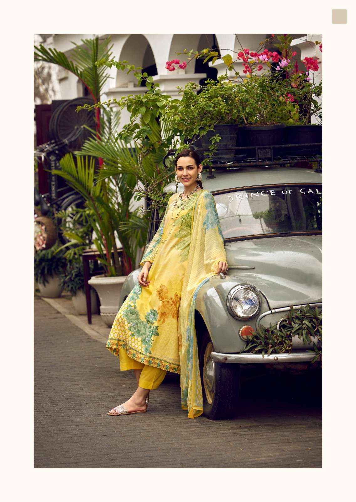 PRM trends Funflora Designer Stylish Cotton Suit Catalog Dealer in Surat